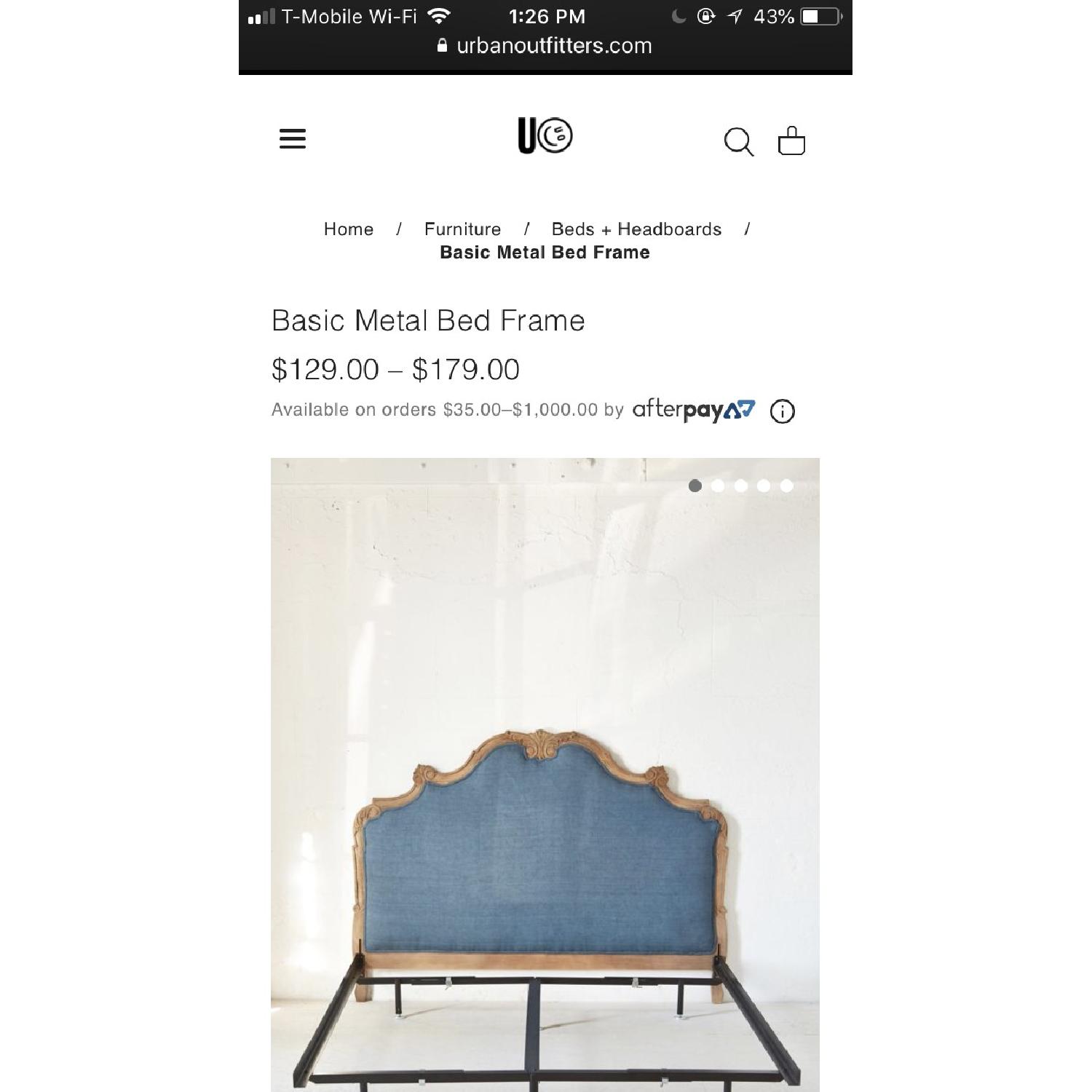 Urban Outfitters Grey Margaux Headboard - image-3