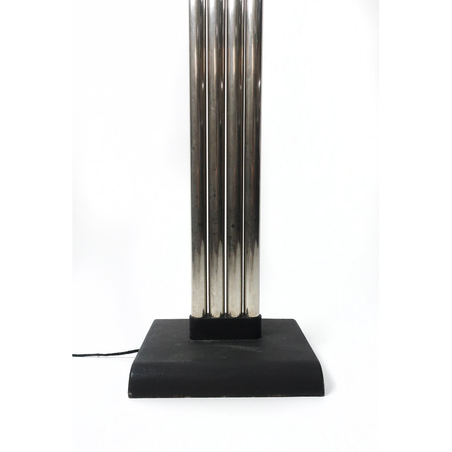 Goffredo Reggiani 1970s Chrome Tubular Floor Lamp - image-6