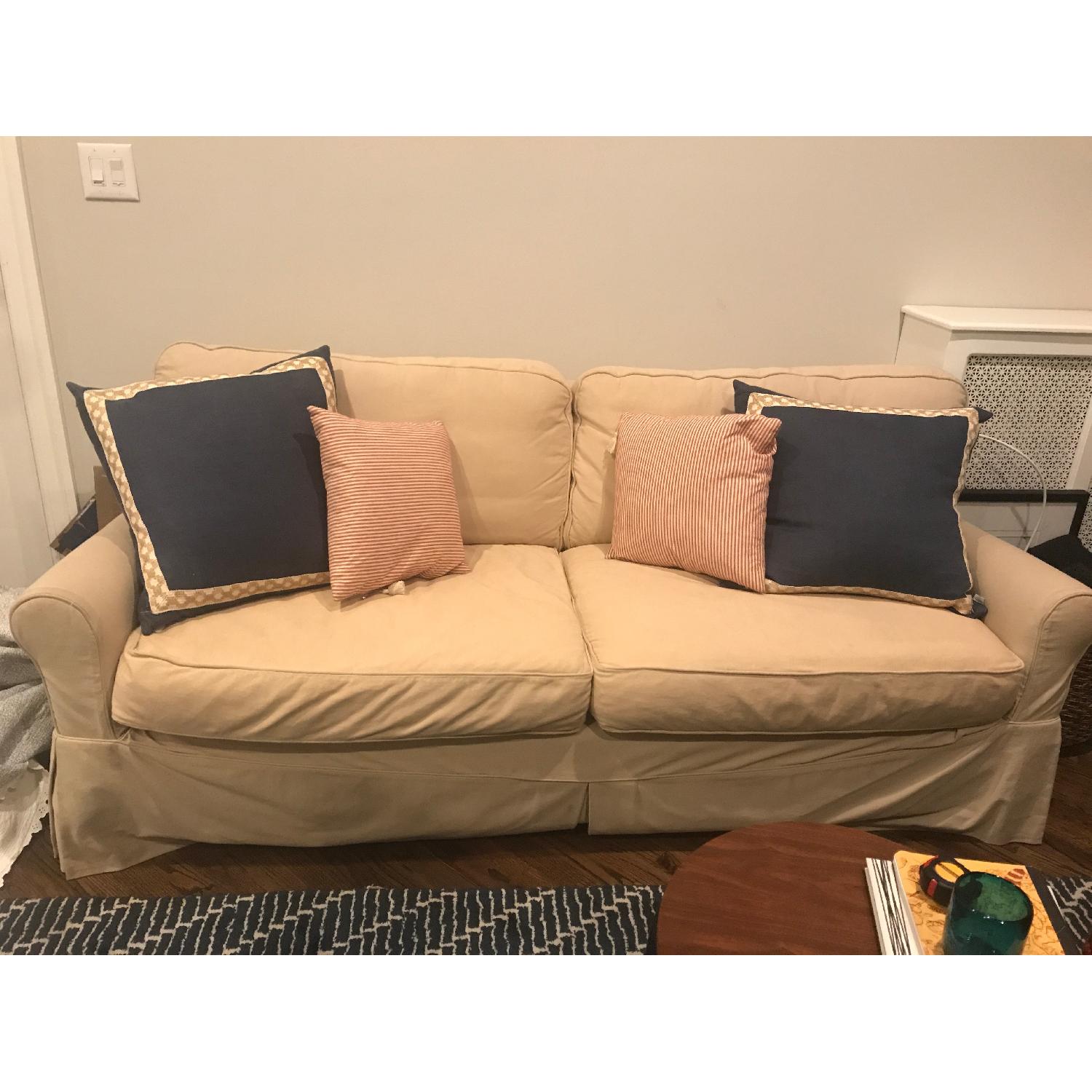 Boston Interiors Hadley Slipcovered Sofa - image-1