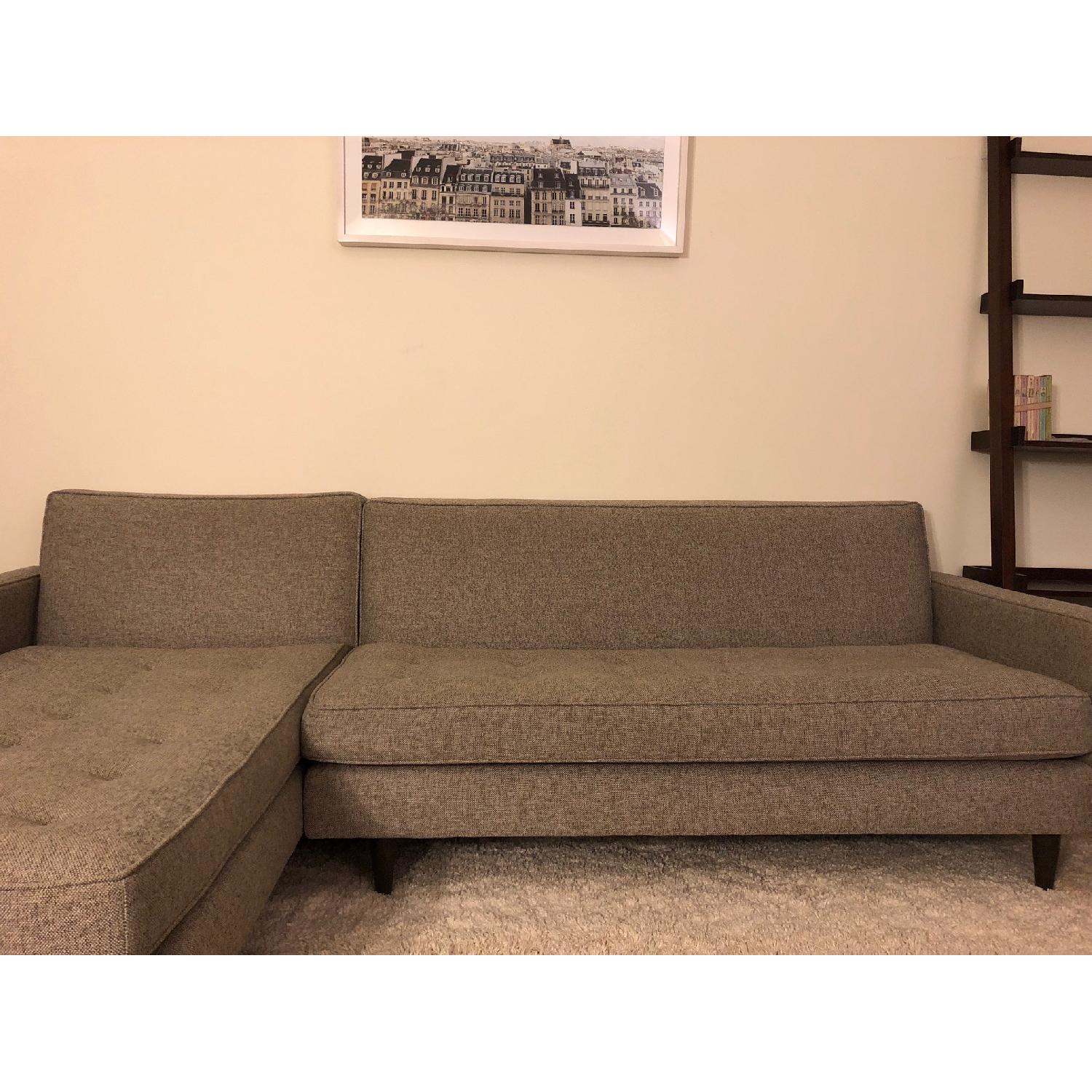 Room & Board Reese Sectional Sofa w/ Chaise - image-2