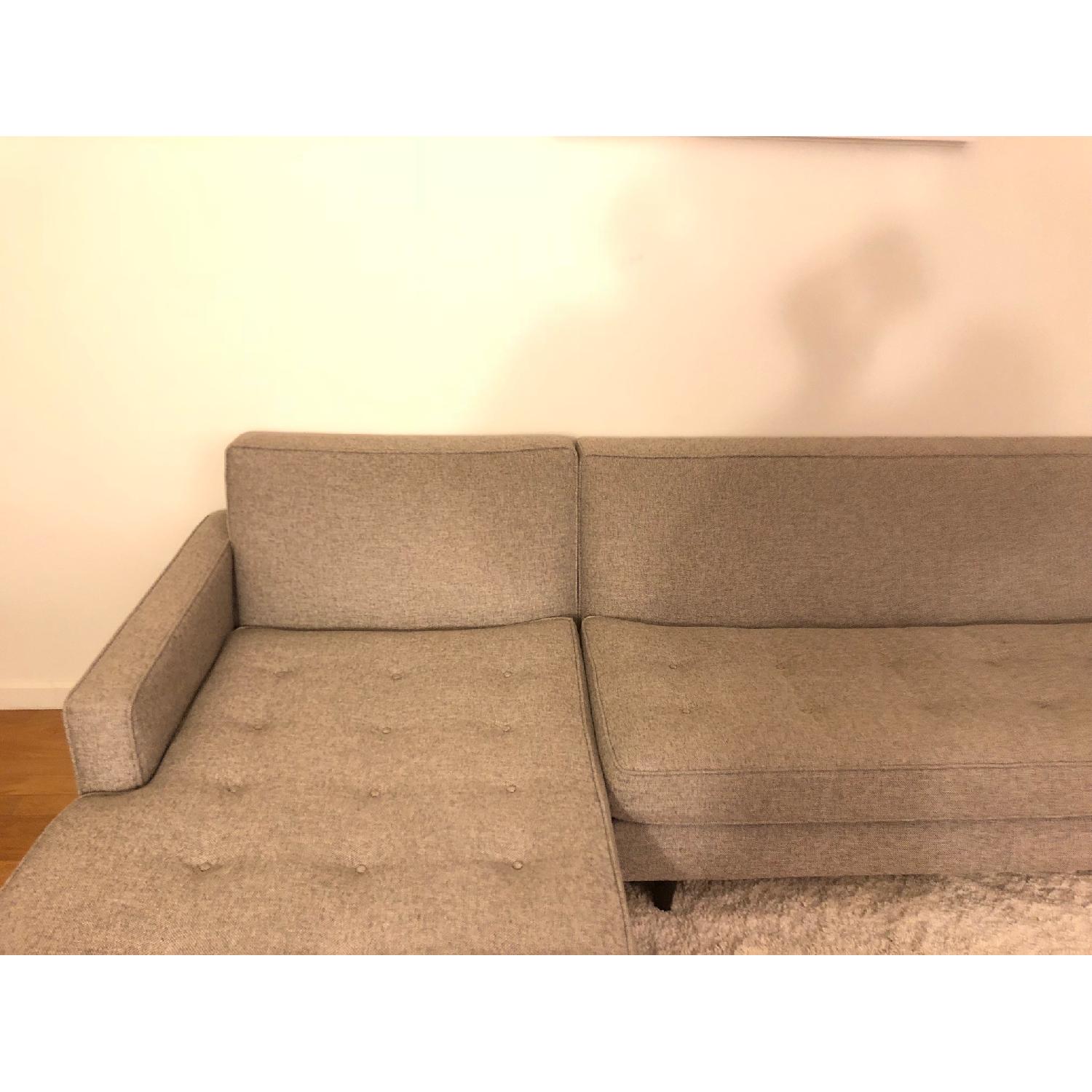 Room & Board Reese Sectional Sofa w/ Chaise - image-5