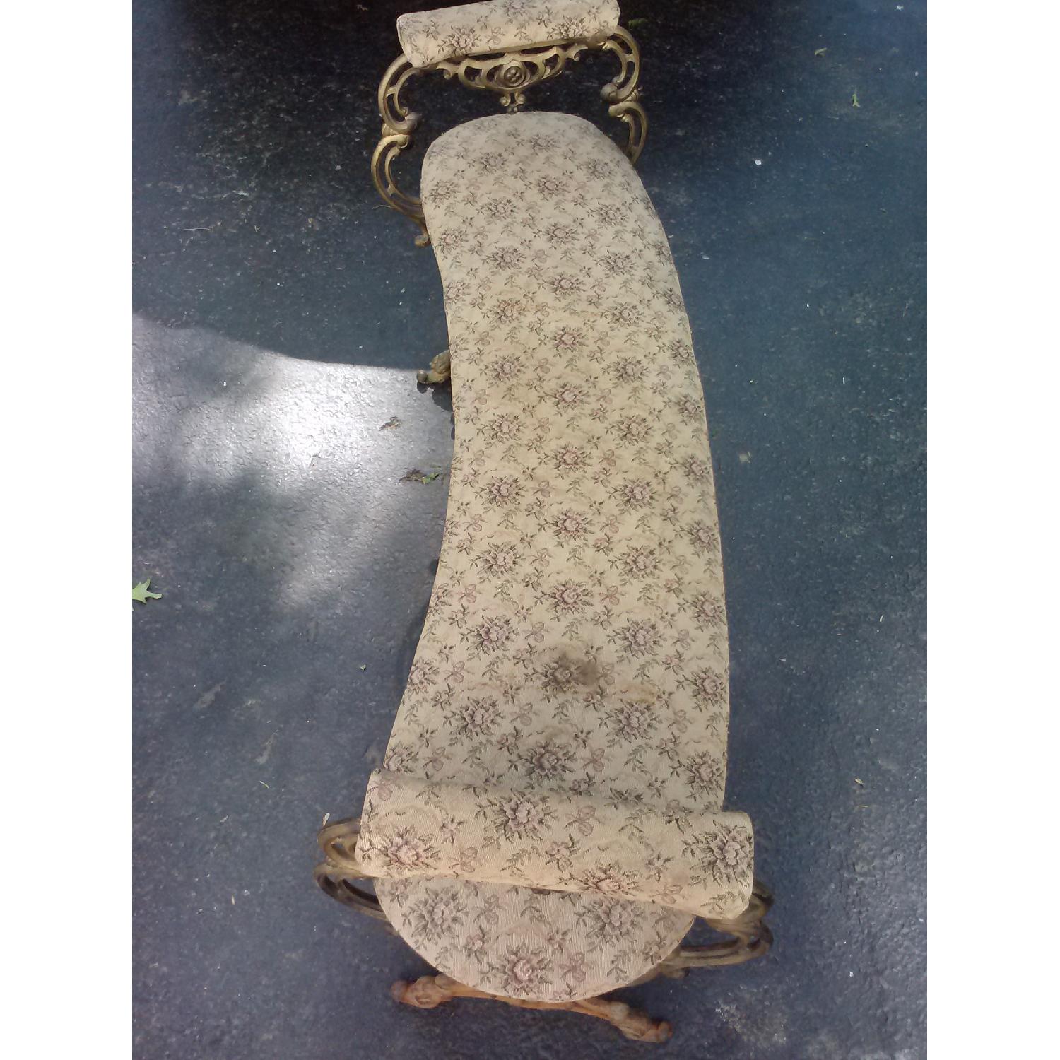 Antique American Piano Bench - image-2