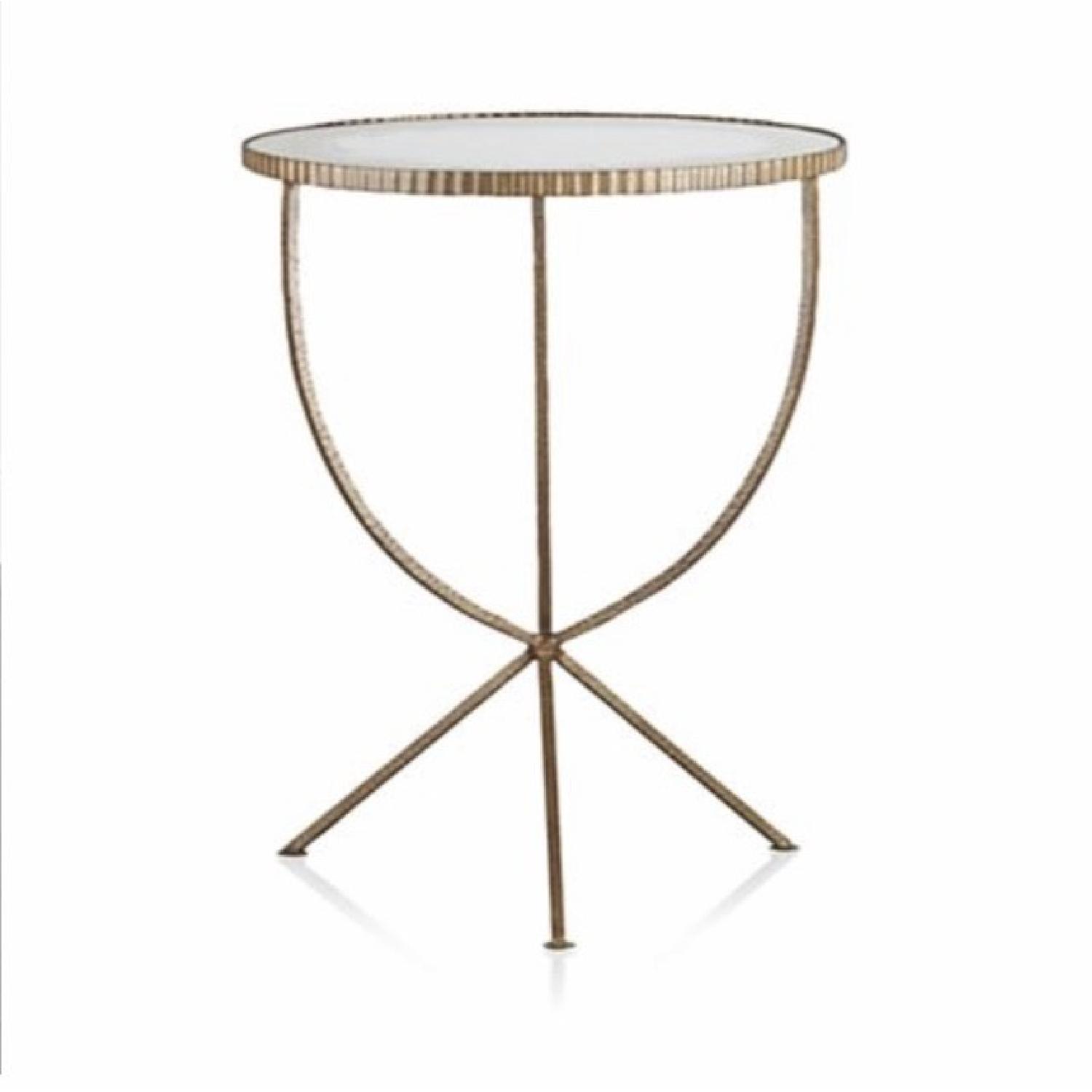 Crate & Barrel Large Jules Accent Table - image-1