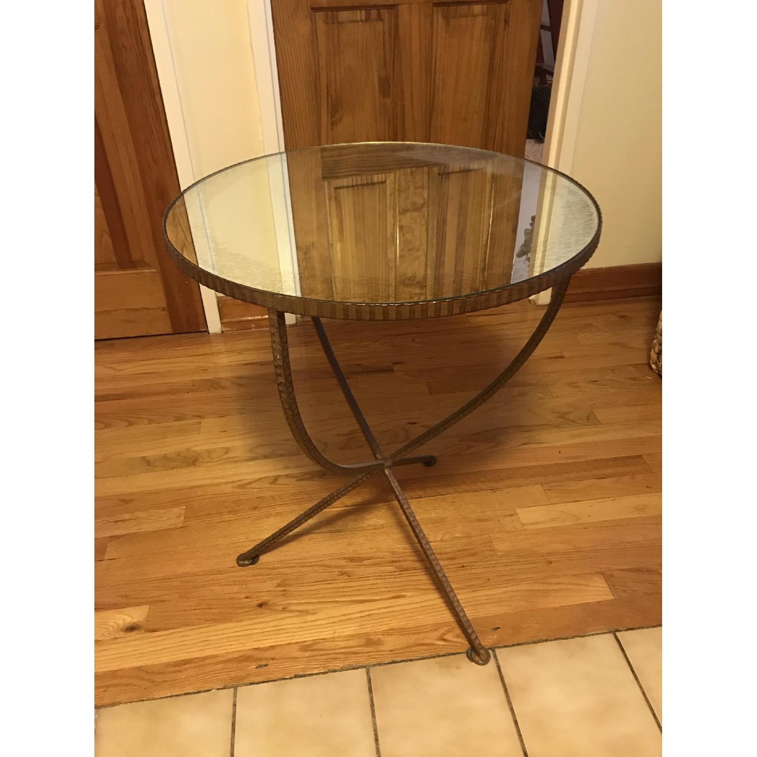 Crate & Barrel Large Jules Accent Table - image-2
