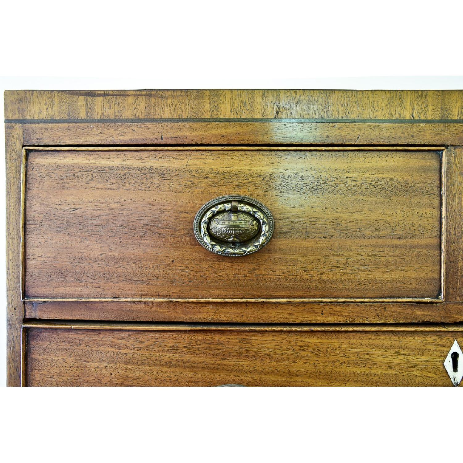 Antique English Georgian 4 Drawer Chest - image-8