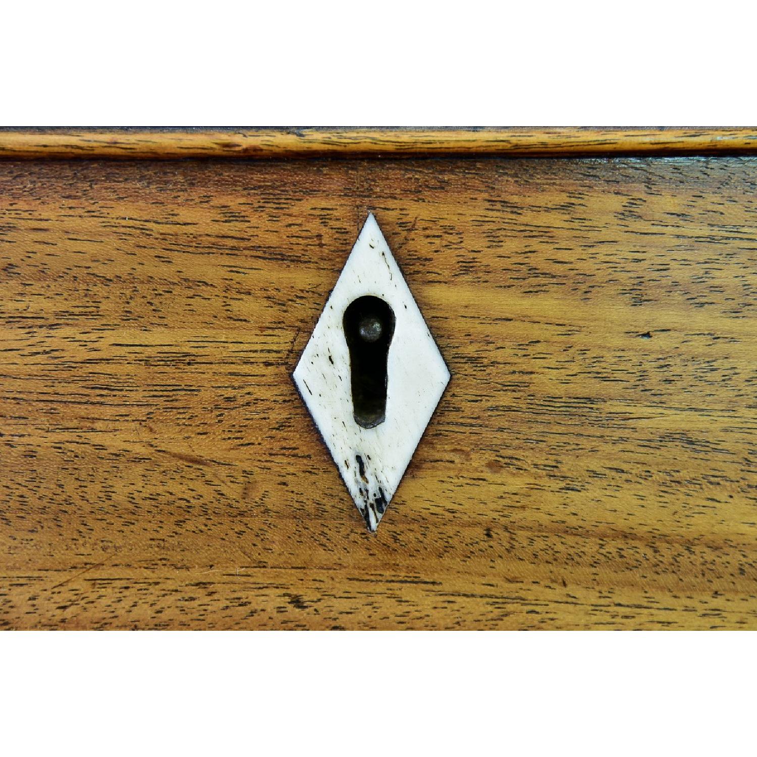 Antique English Georgian 4 Drawer Chest - image-9