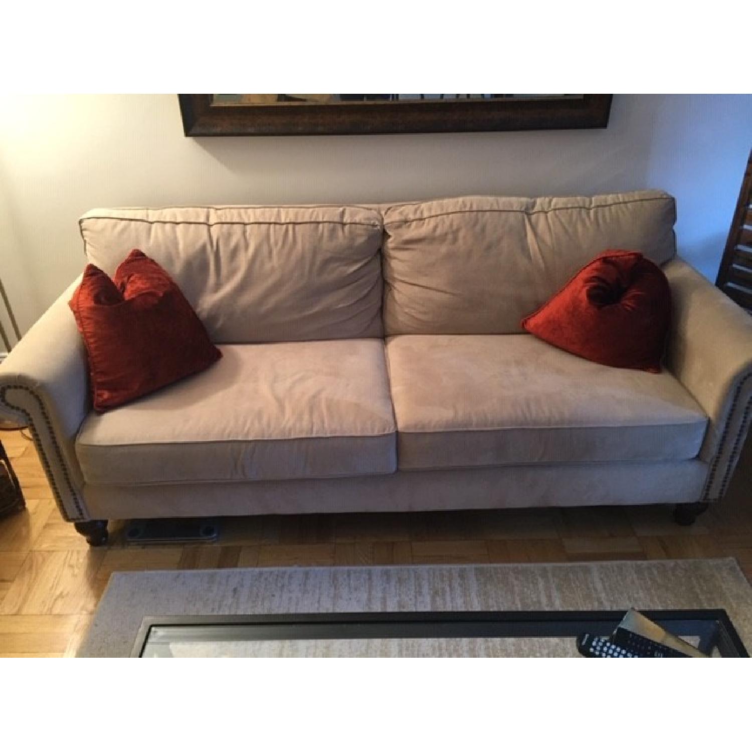 Pier 1 Alton Ecru Sofa - image-2