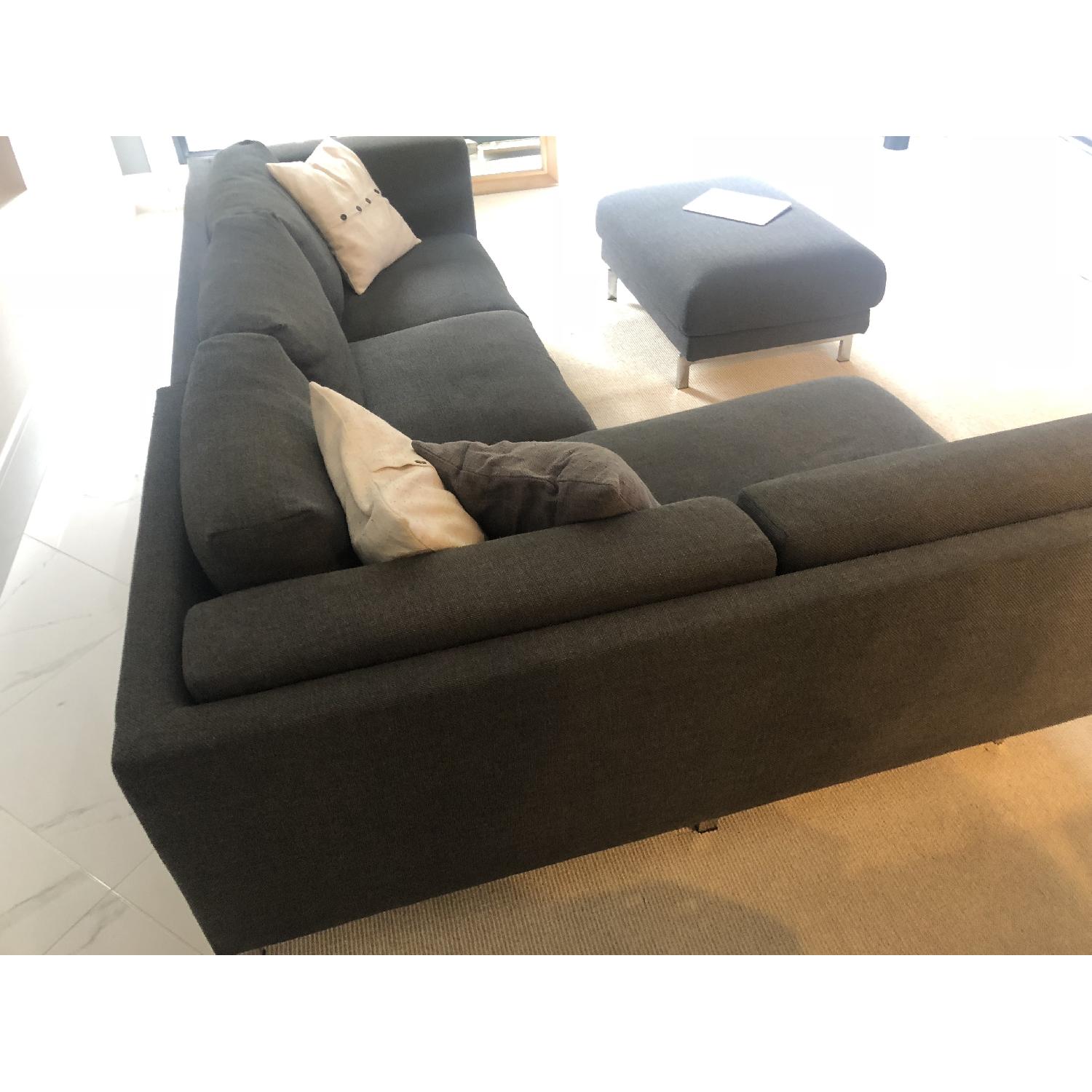 Ikea Nockeby 2-Piece Sectional Sofa & Ottoman - image-4