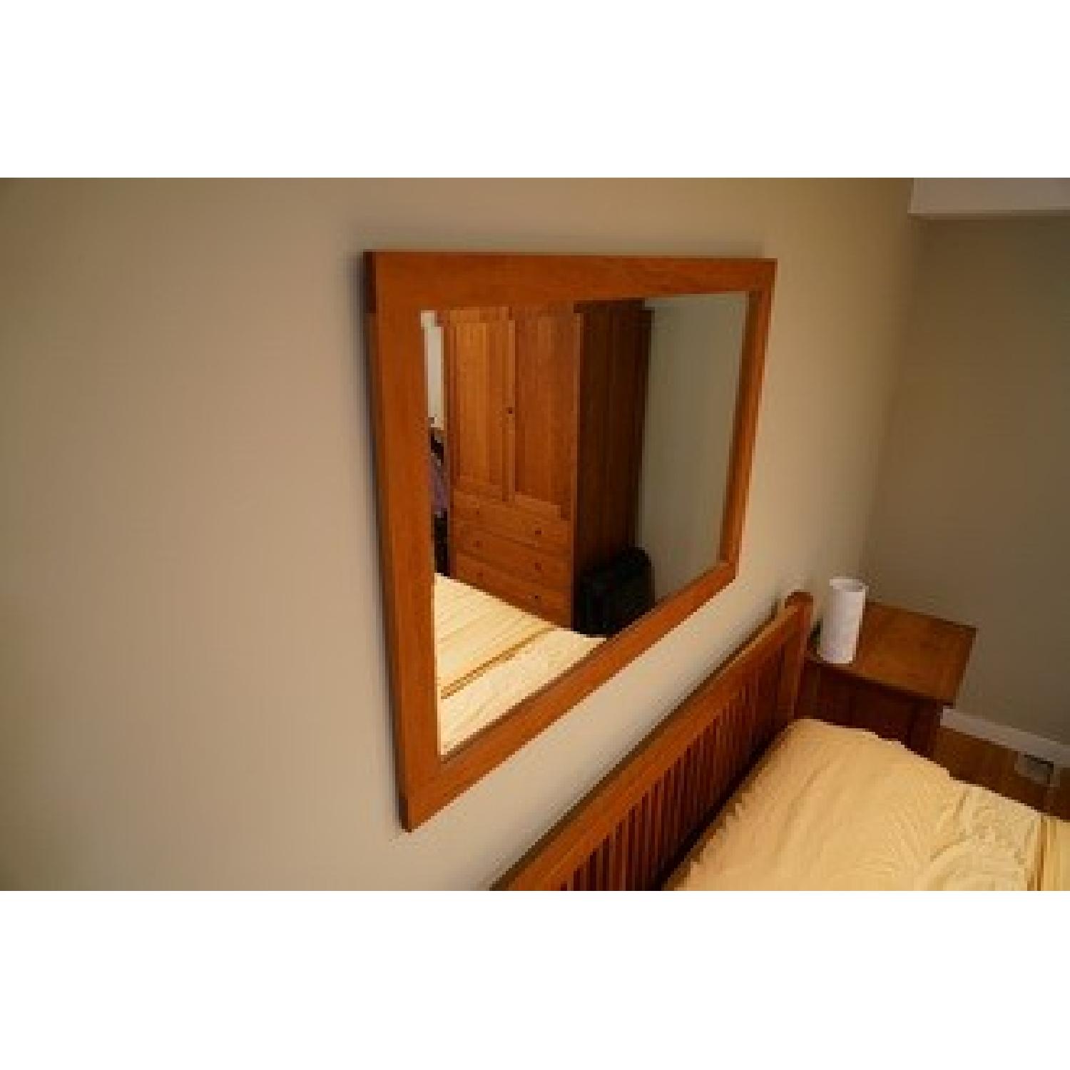 Scott Jordan Furniture Solid Cherry Framed Wall Mirror - image-3
