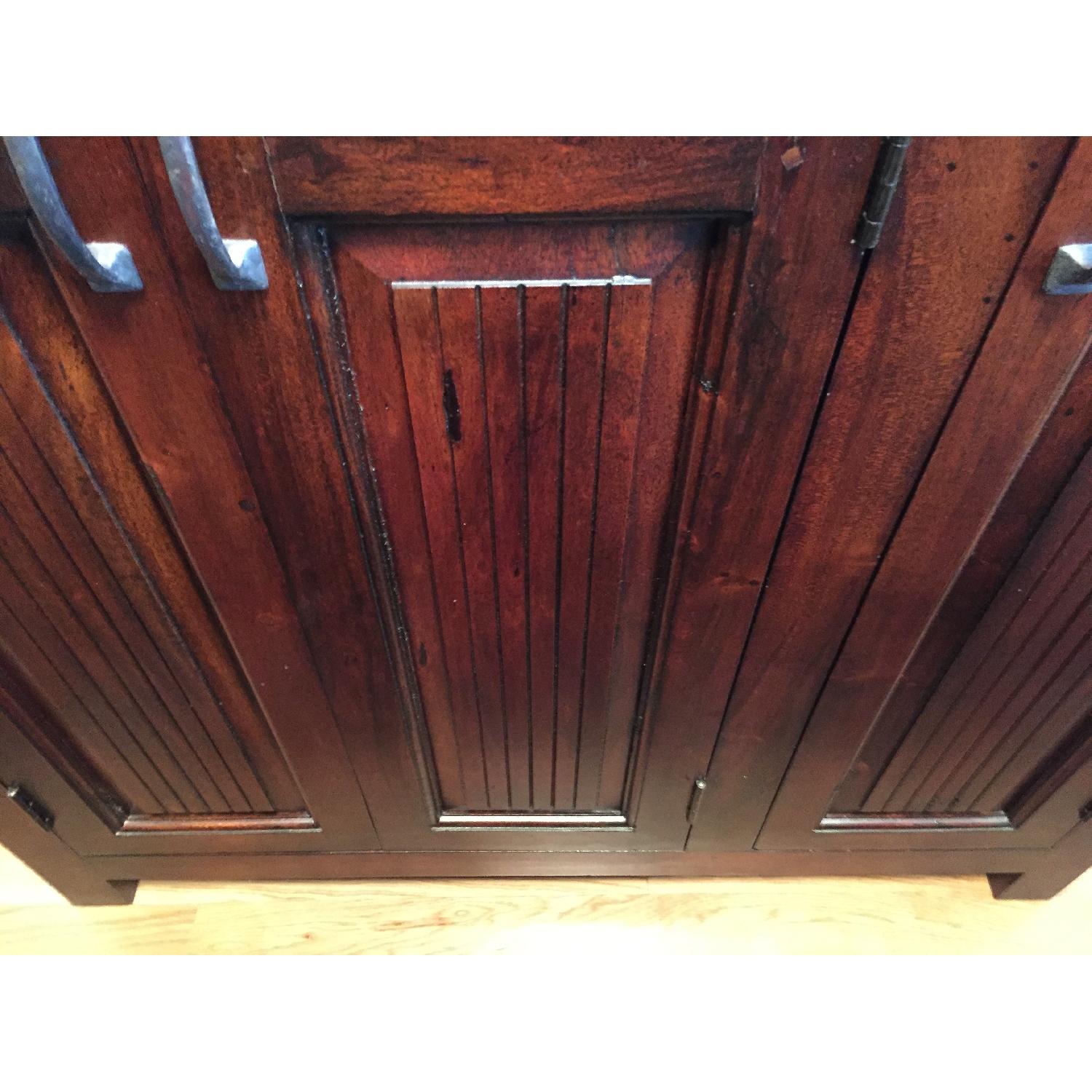 Crate & Barrel Kavari 3-Door Cabinet - image-4