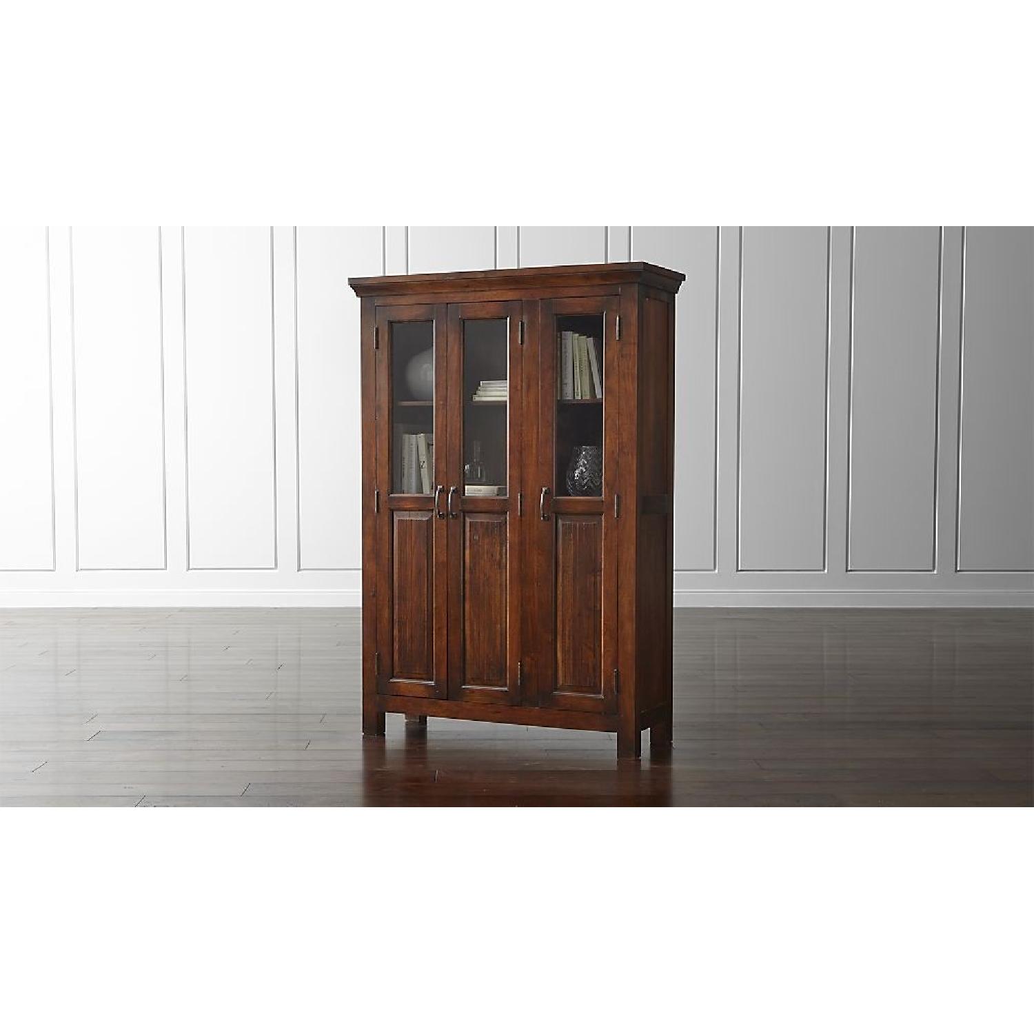 Crate & Barrel Kavari 3-Door Cabinet - image-6