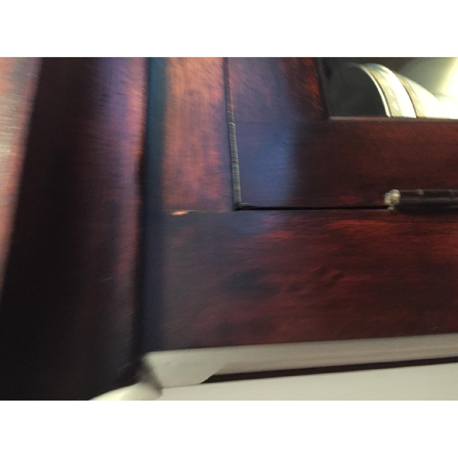 Crate & Barrel Kavari 3-Door Cabinet - image-7