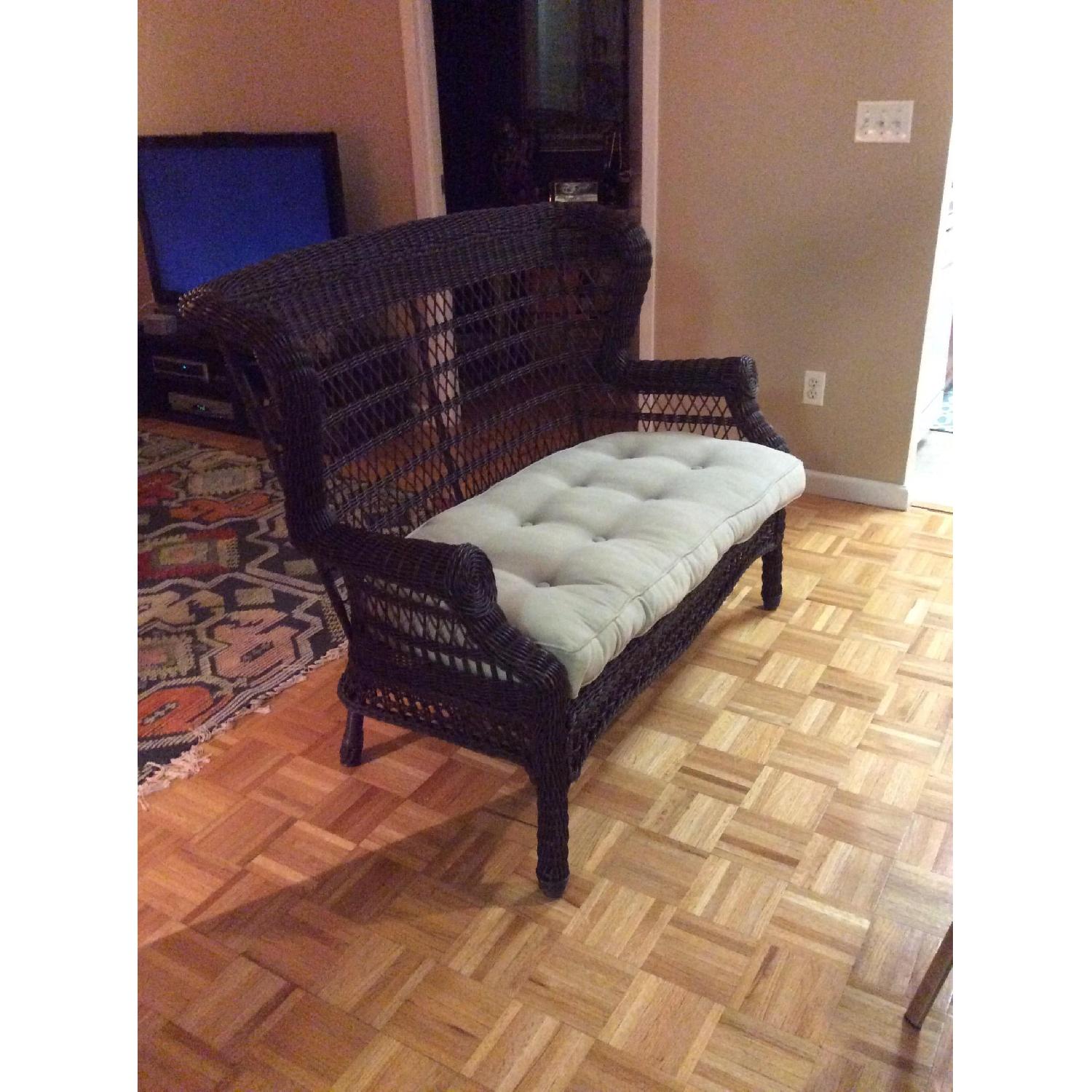 Pier 1 Sunset Pier Armchair in Chestnut Brown - image-3