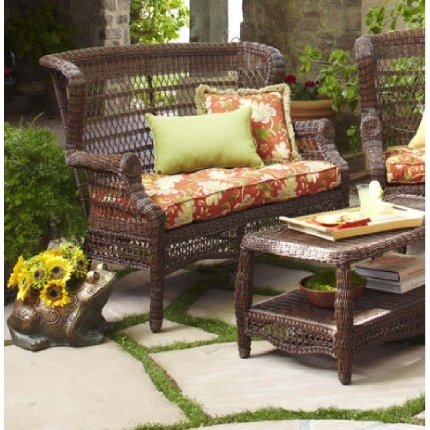 Pier 1 Sunset Pier Armchair in Chestnut Brown - image-6
