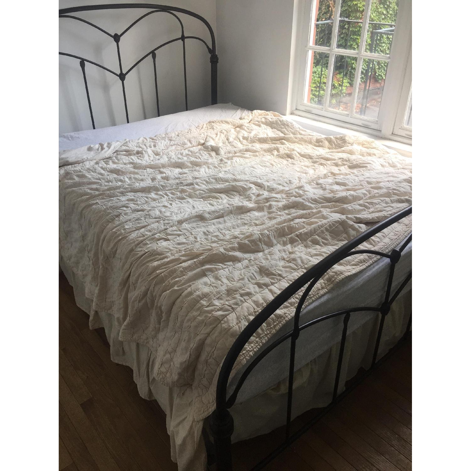 Wrought Iron Queen Size Bed Frame - image-1