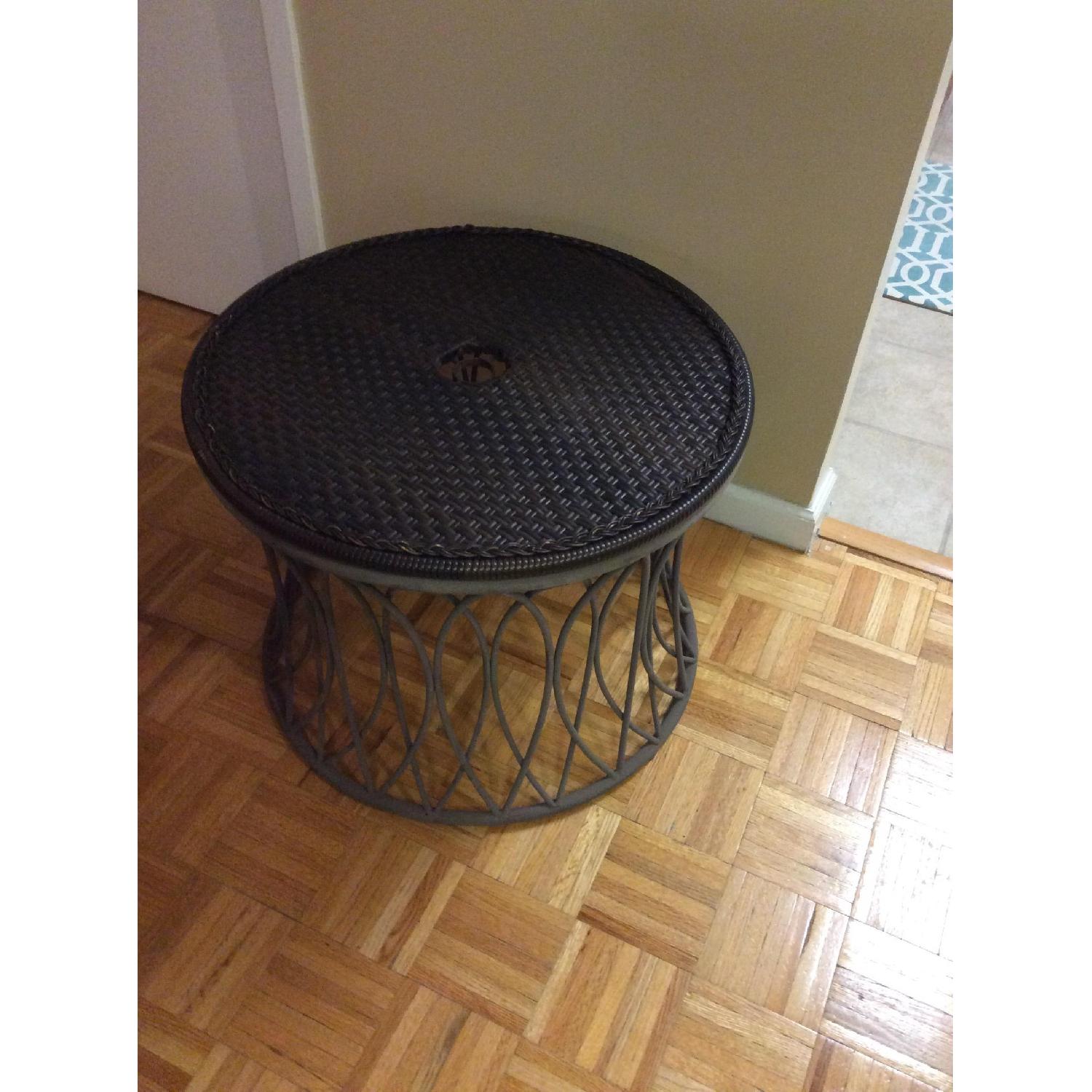 Pier 1 Umbrella Table in Mocha - image-5