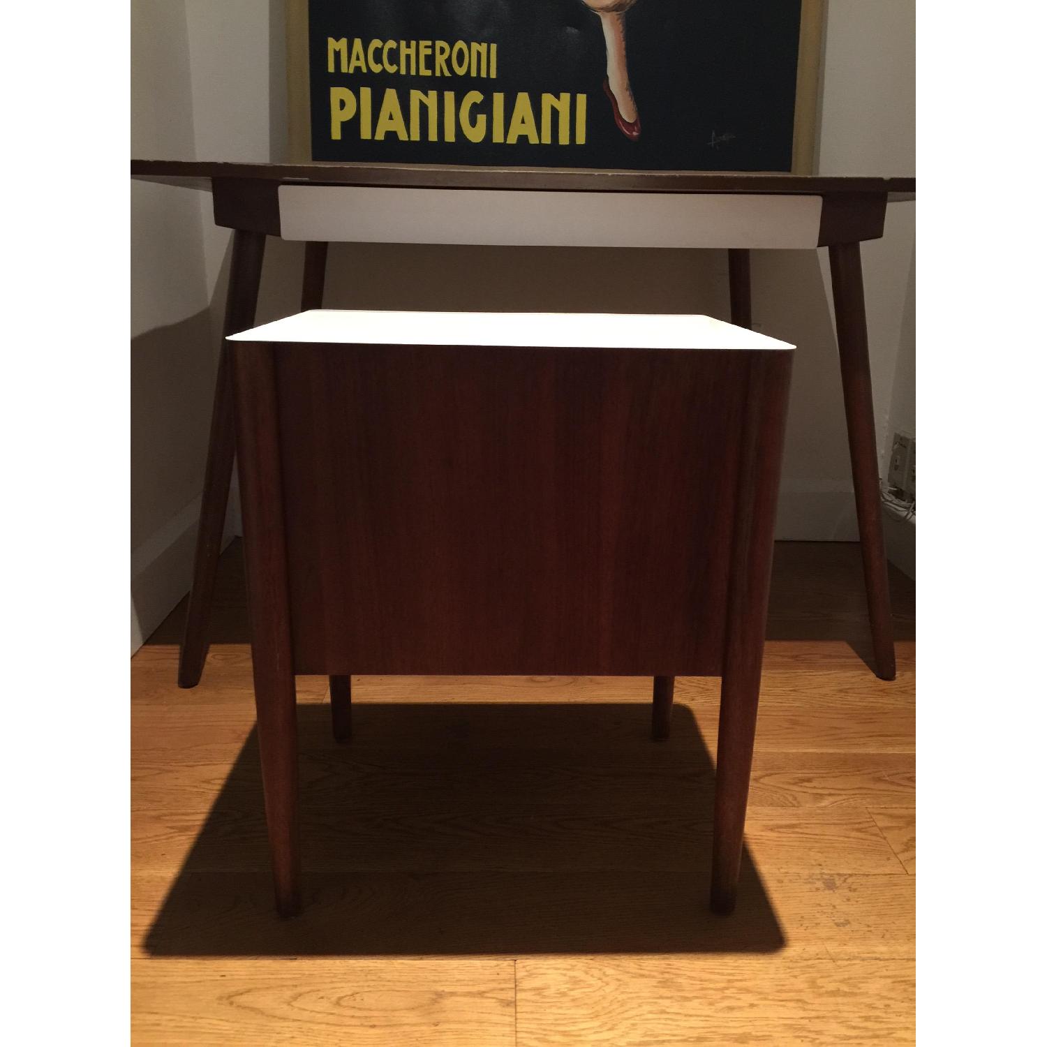 MId-Century Desk + File Cabinet - image-6