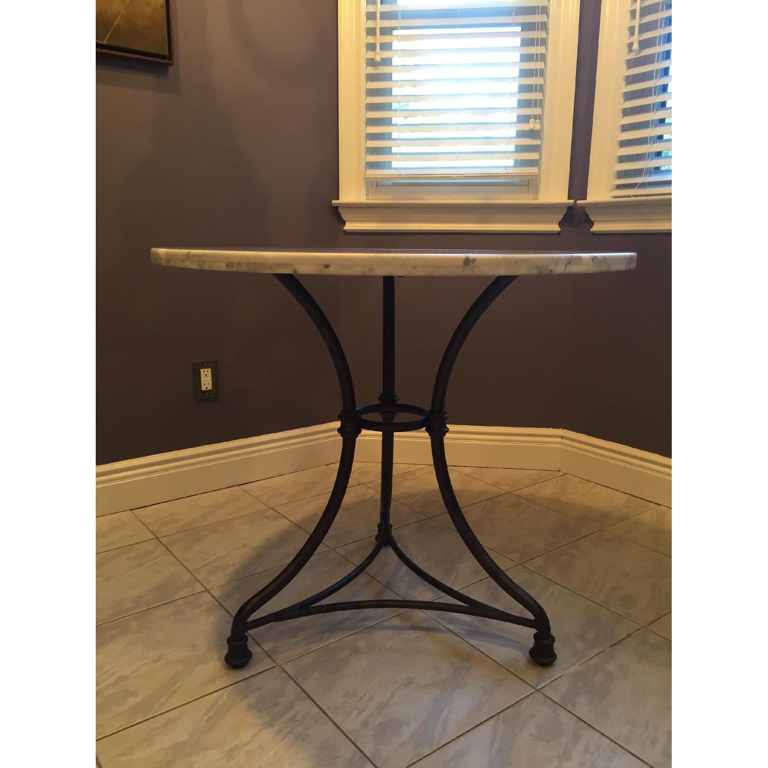 Crate & Barrel French Kitchen Bistro Table AptDeco