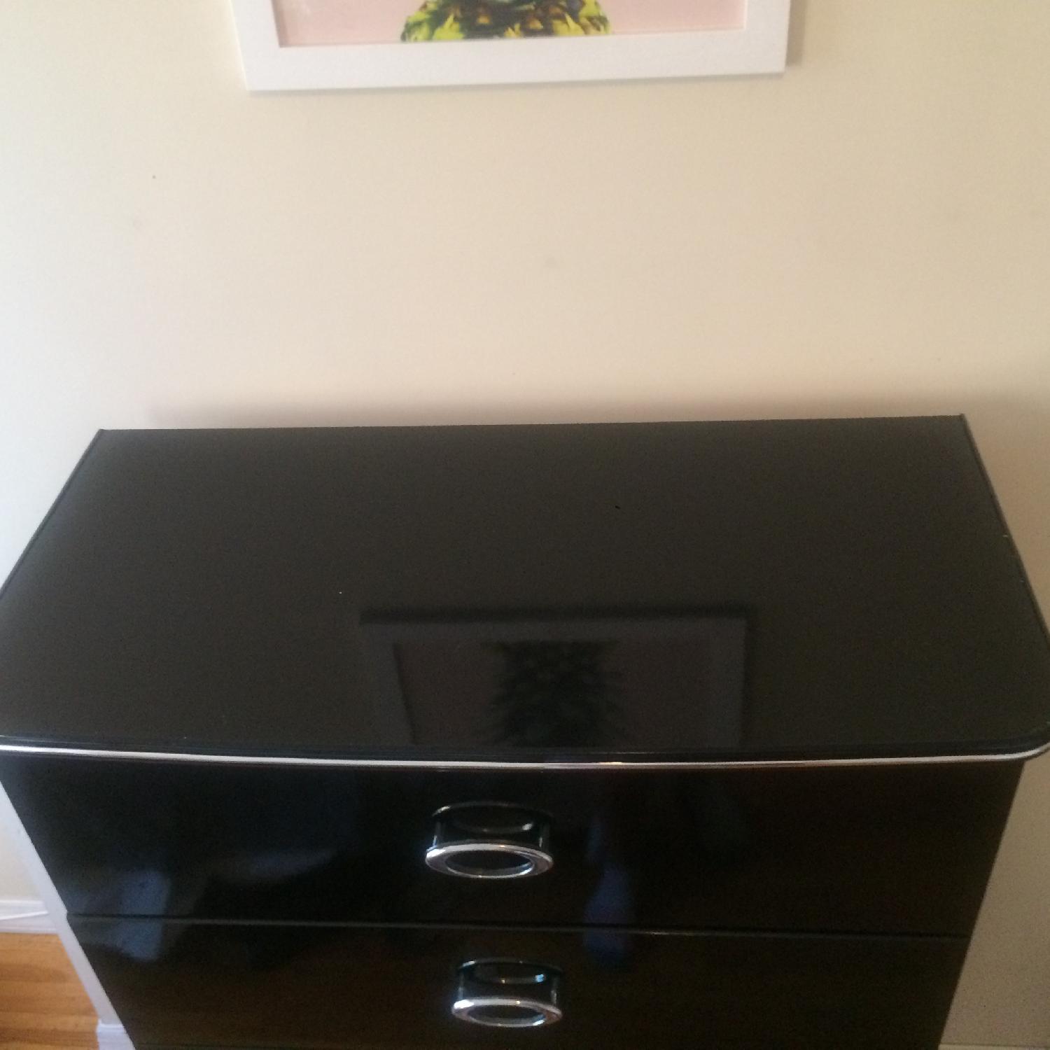 Ashley's Black Lacquer Dresser - image-3