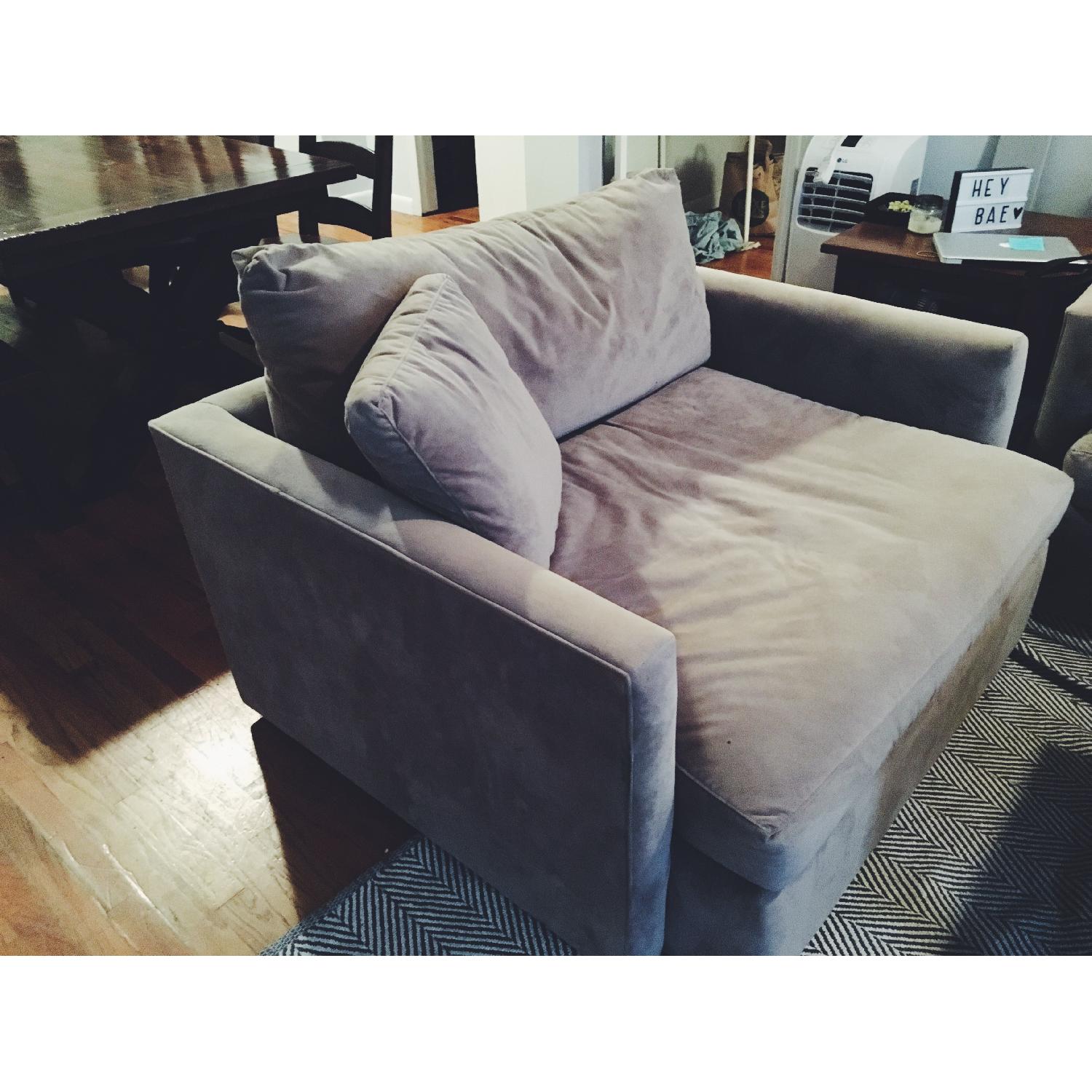 Crate & Barrel Lounge Chair - image-1