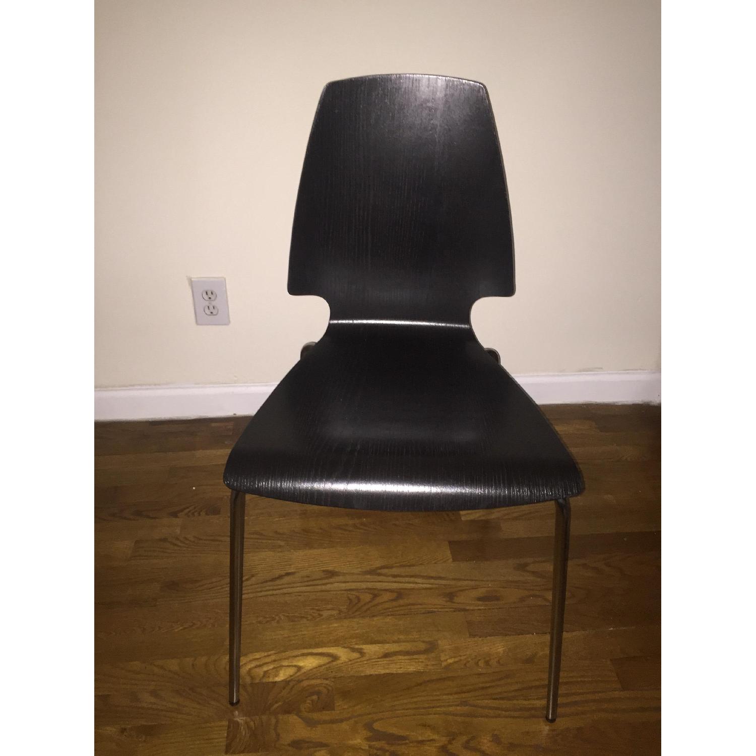 Ikea Bjursta Extendable Dining Table w/ 4 Vilmar Chairs - image-4