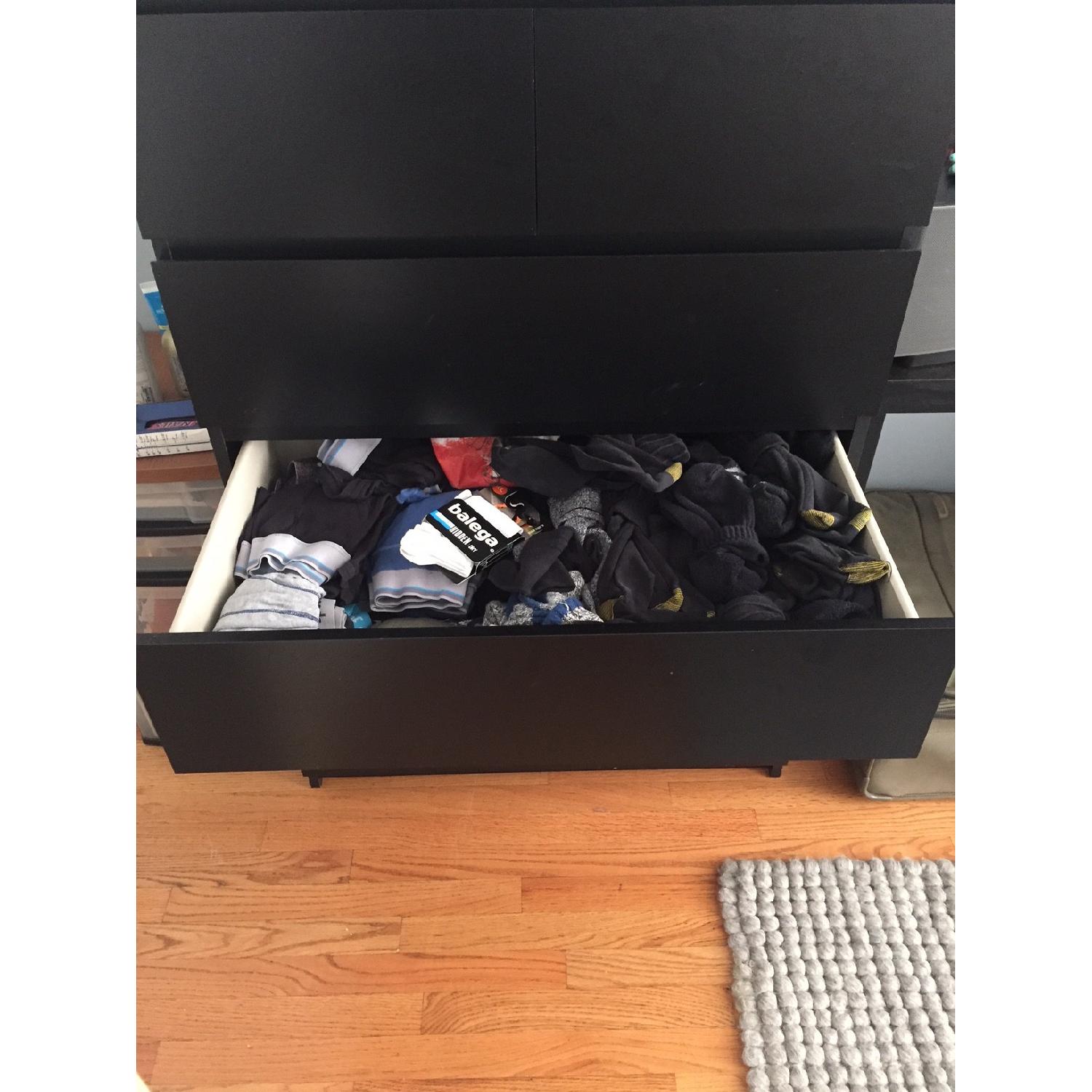 Ikea Black Dresser - image-2