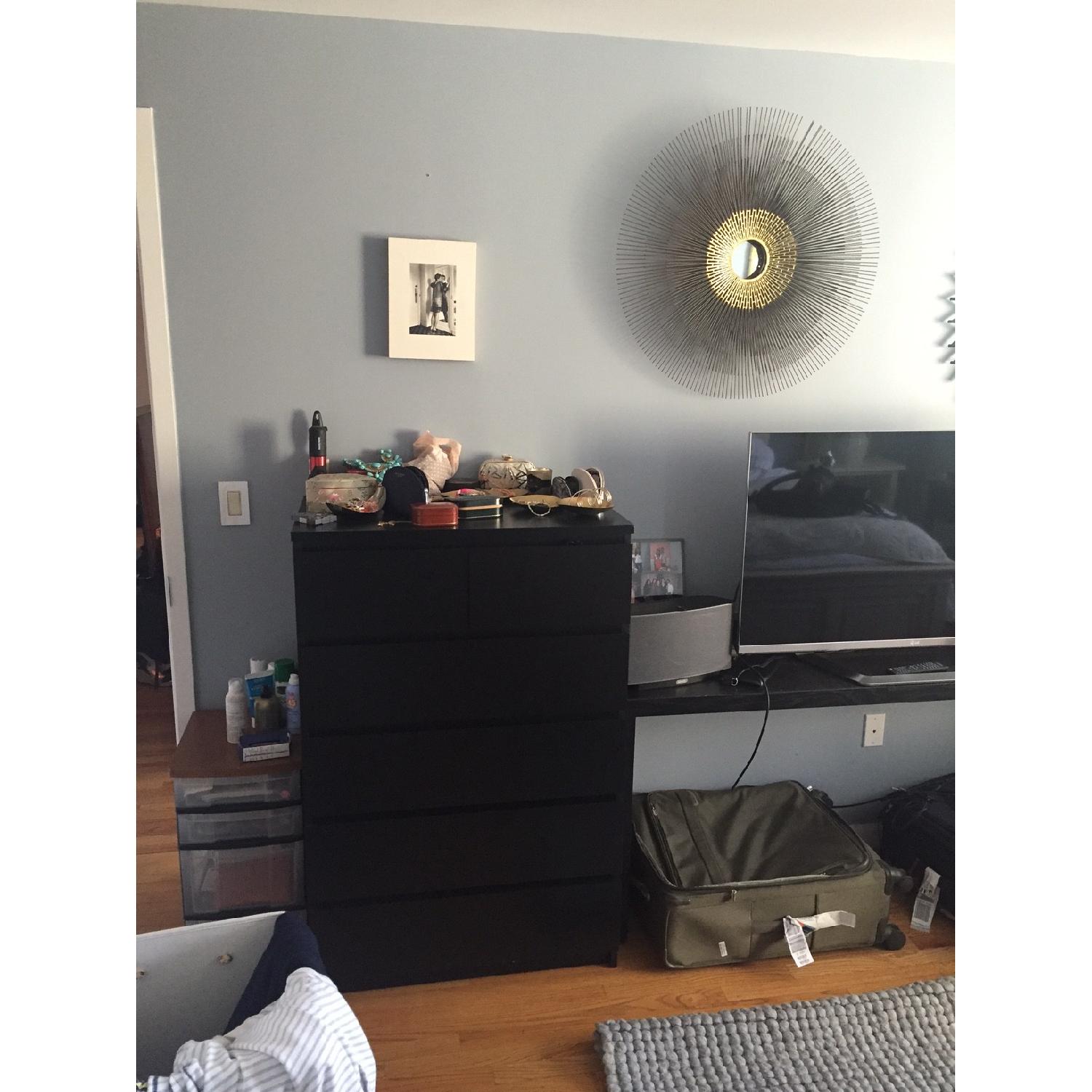 Ikea Black Dresser - image-4