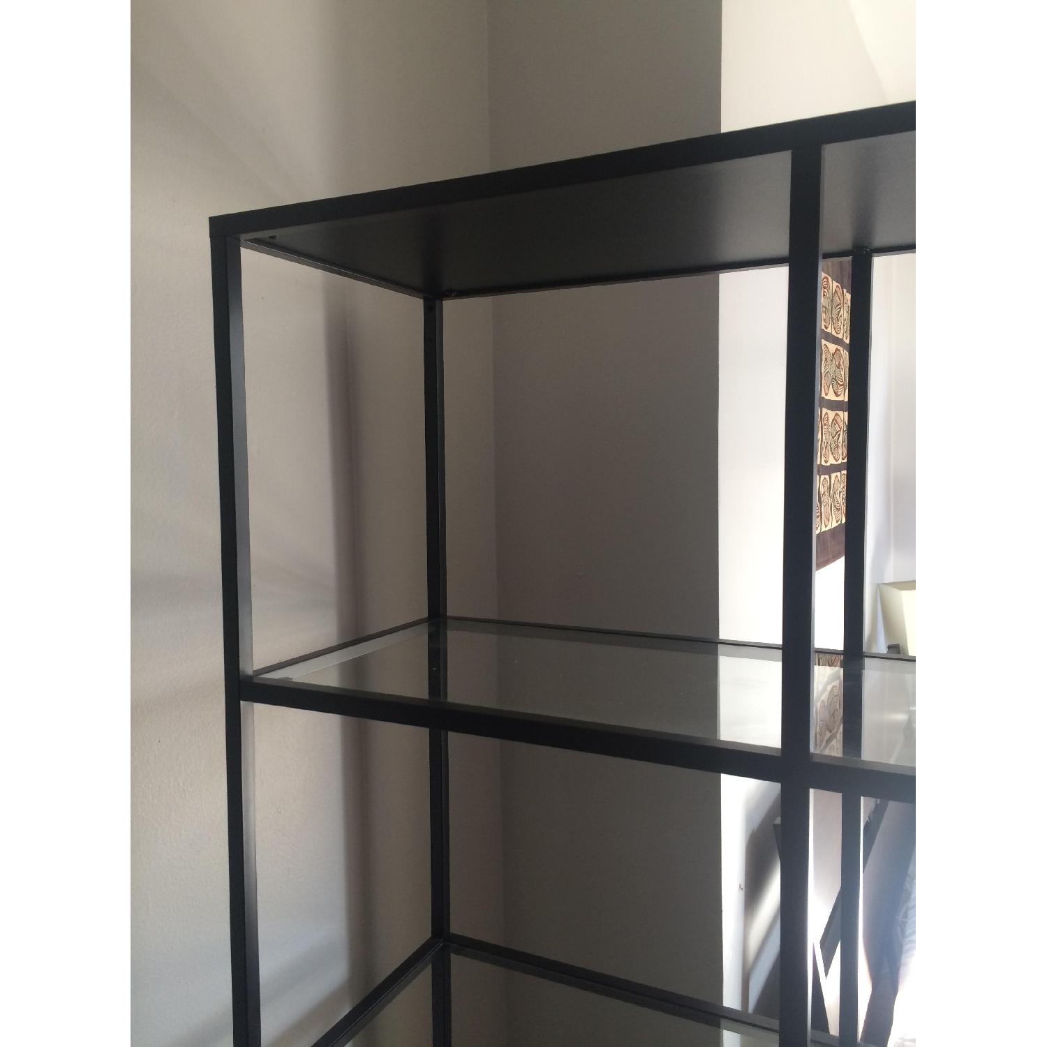 Ikea Glass & Metal Shelves - image-1