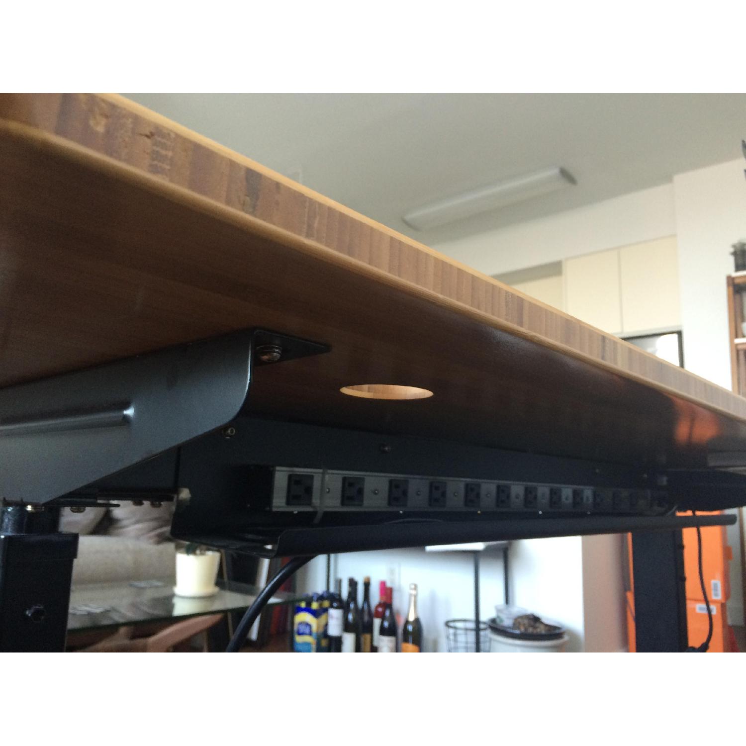 Bamboo, Motorized Frame Standing Desk - image-3