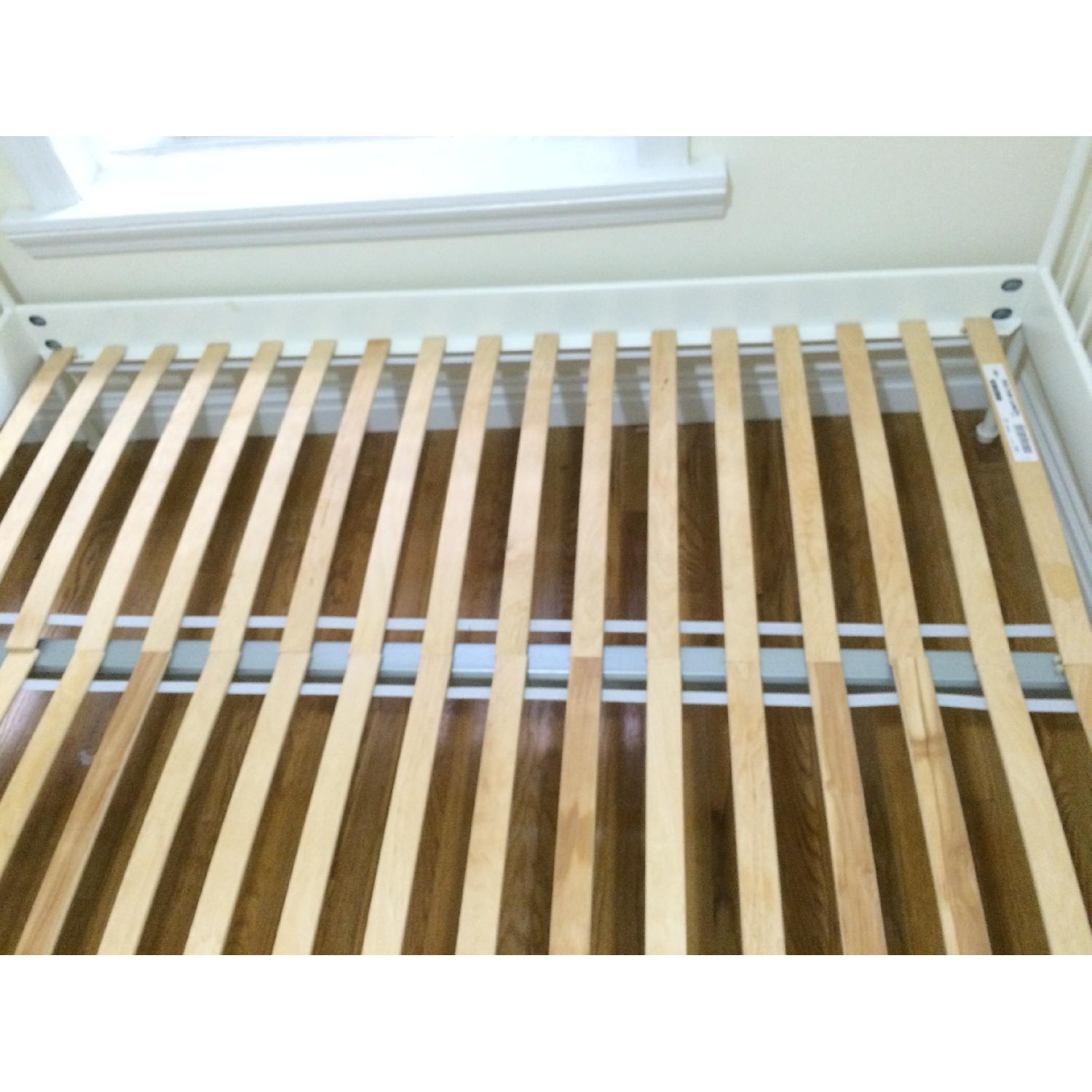 Ikea Leirvik Queen Bed Frame w/ Luroy Slats - image-3
