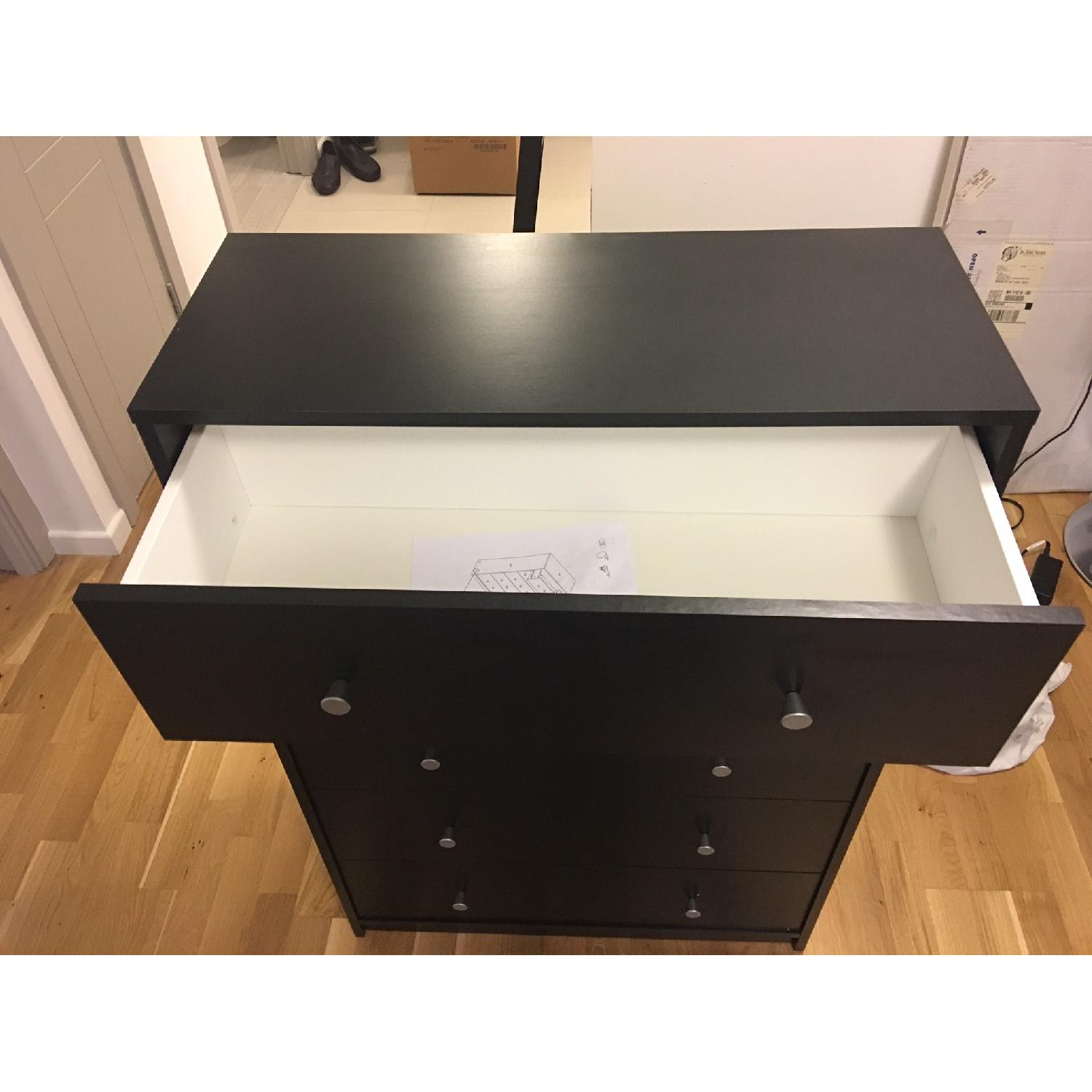 Wayfair Varick Gallery 5 Drawer Chest in Black - image-2