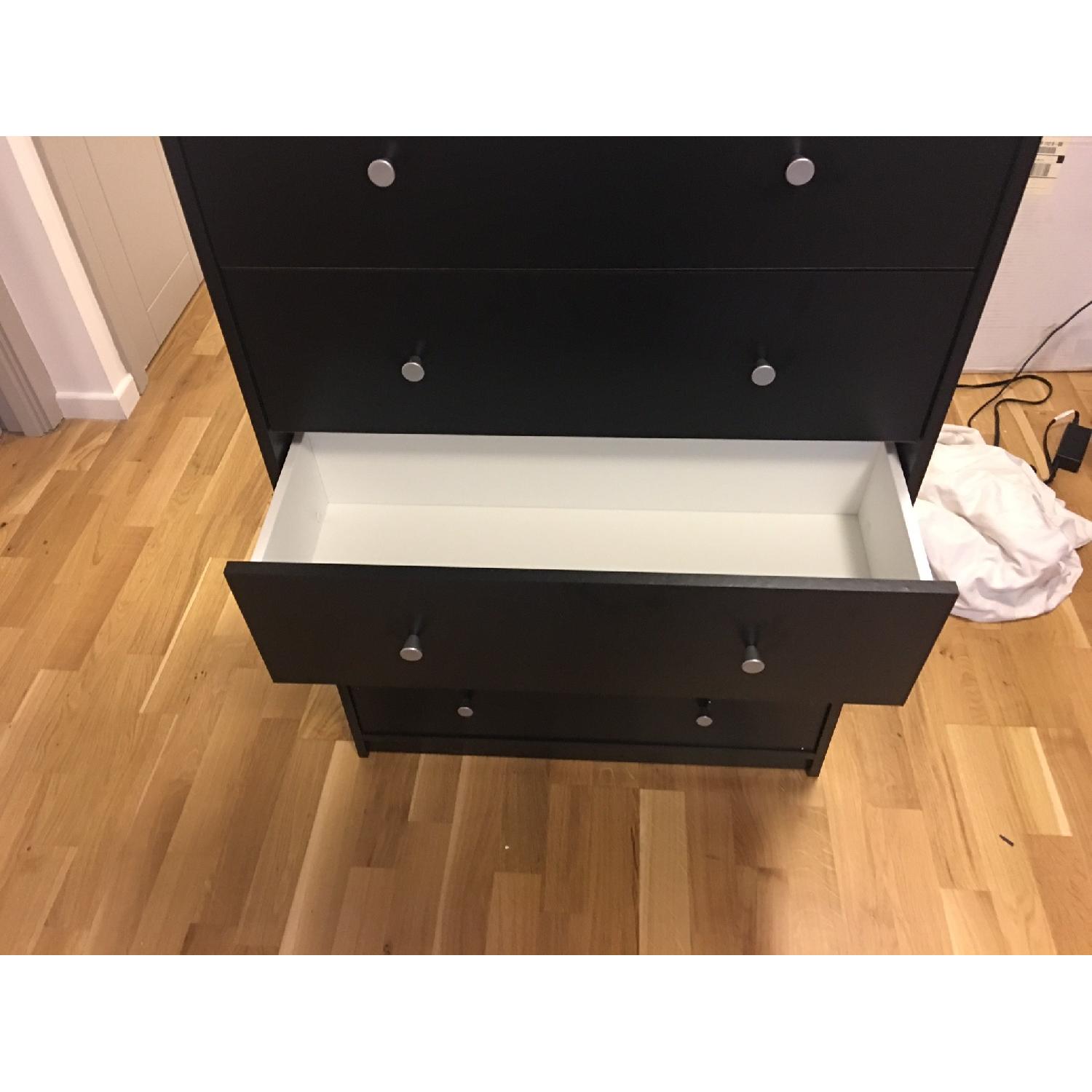 Wayfair Varick Gallery 5 Drawer Chest in Black - image-5