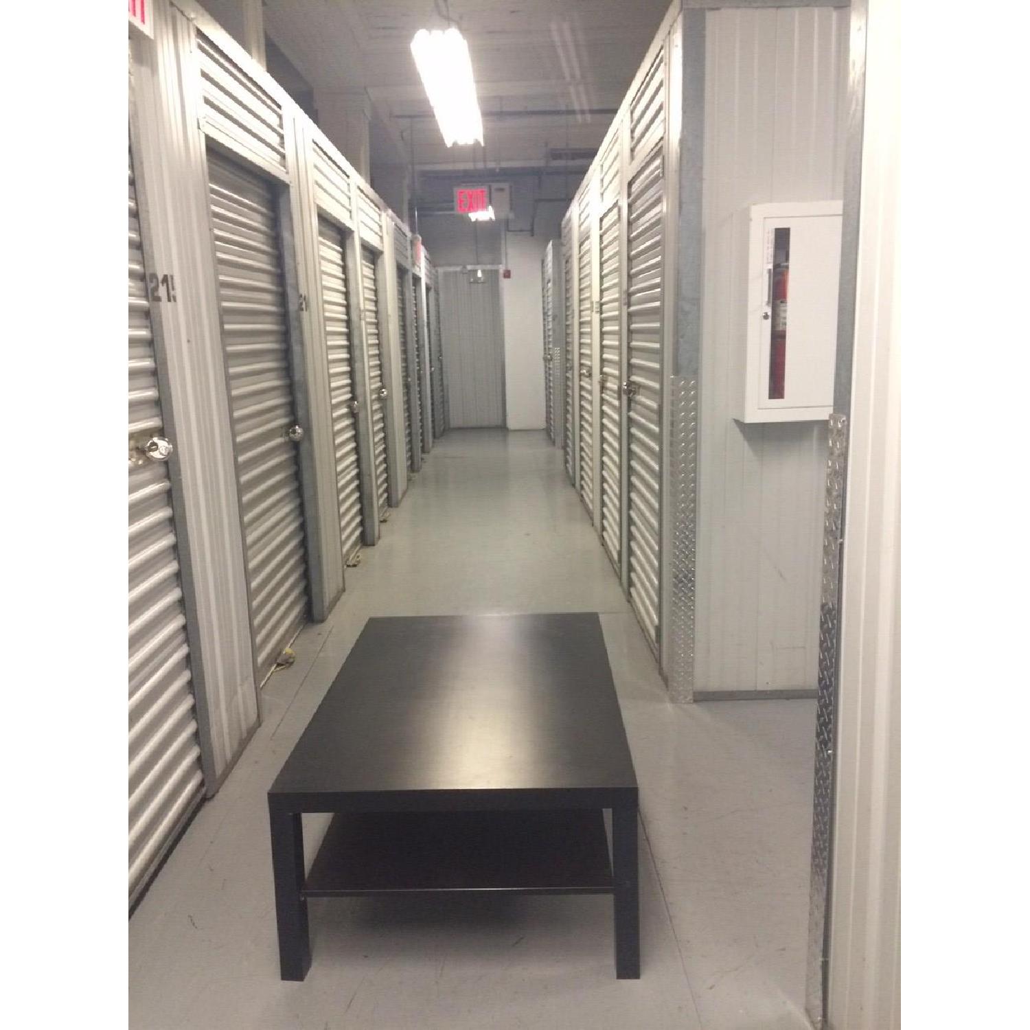 Ikea Dark Brown Coffee Table w/ Shelf - image-3