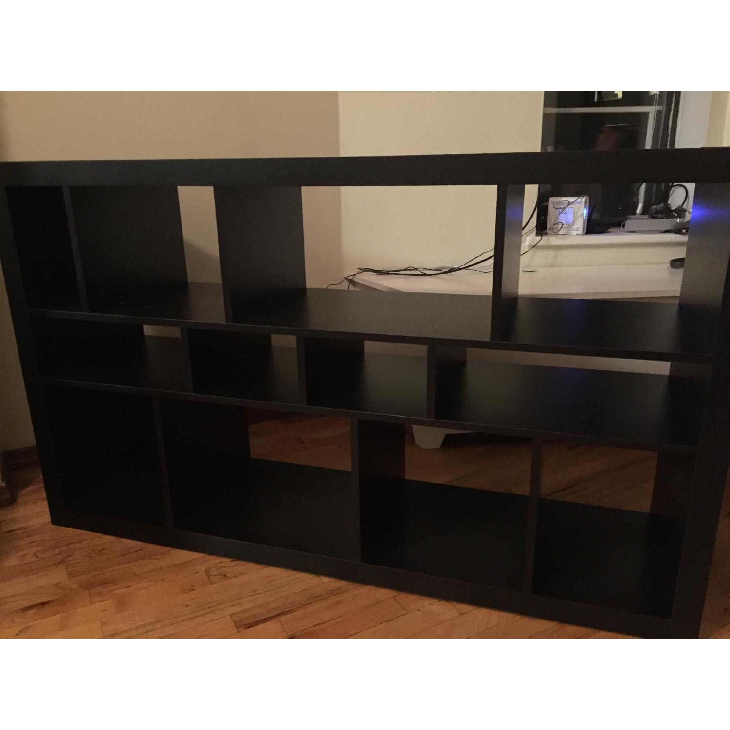 Ikea Kallax Shelf Unit in Black-Brown - image-4