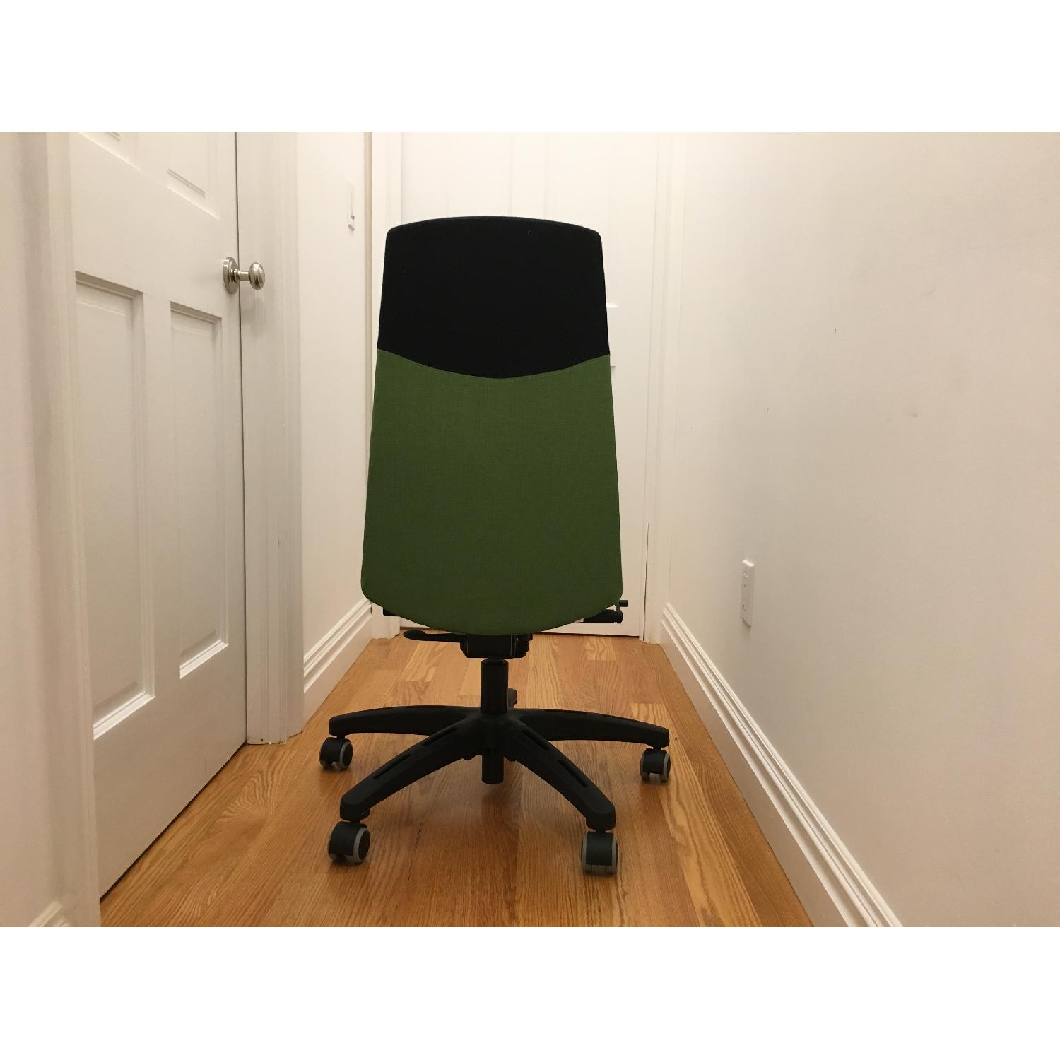 Ikea Volmar Green Swivel Desk Chair AptDeco