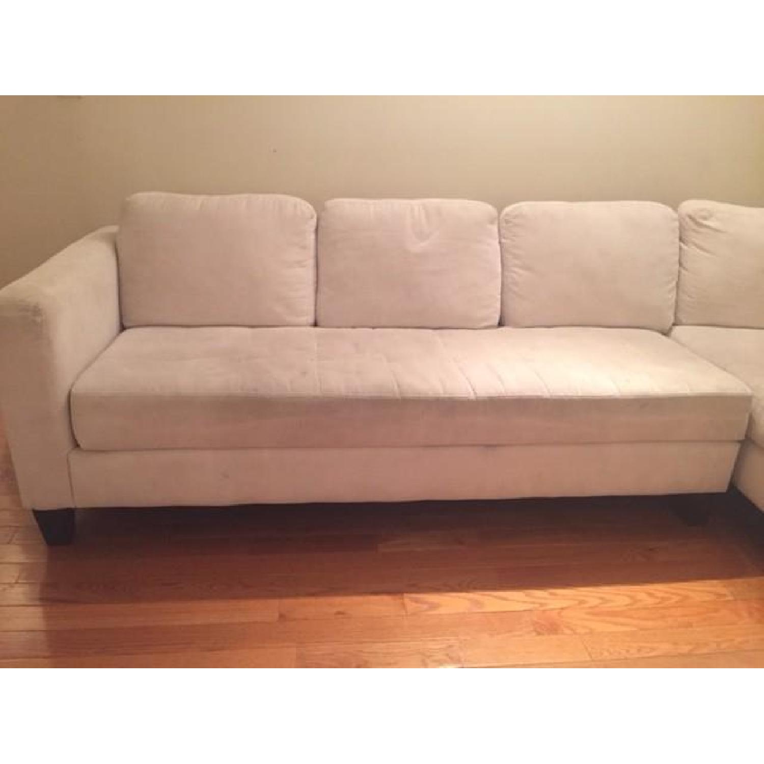 Macy's 2 Piece Sleeper Sectional Chaise - image-5