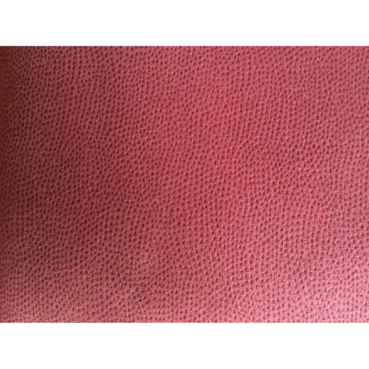 Klaussner Red Loveseat - image-4