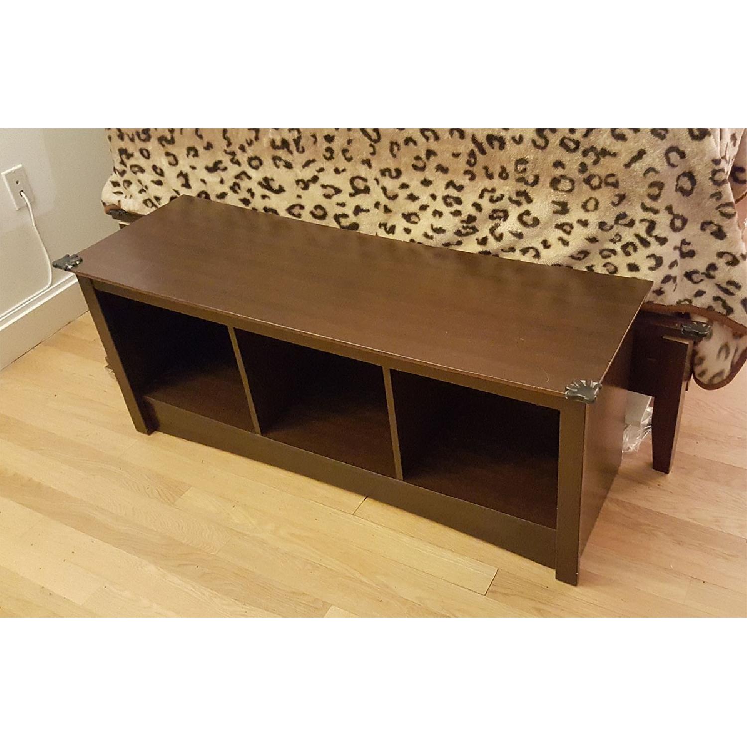 Wood Bed End Bench - image-1