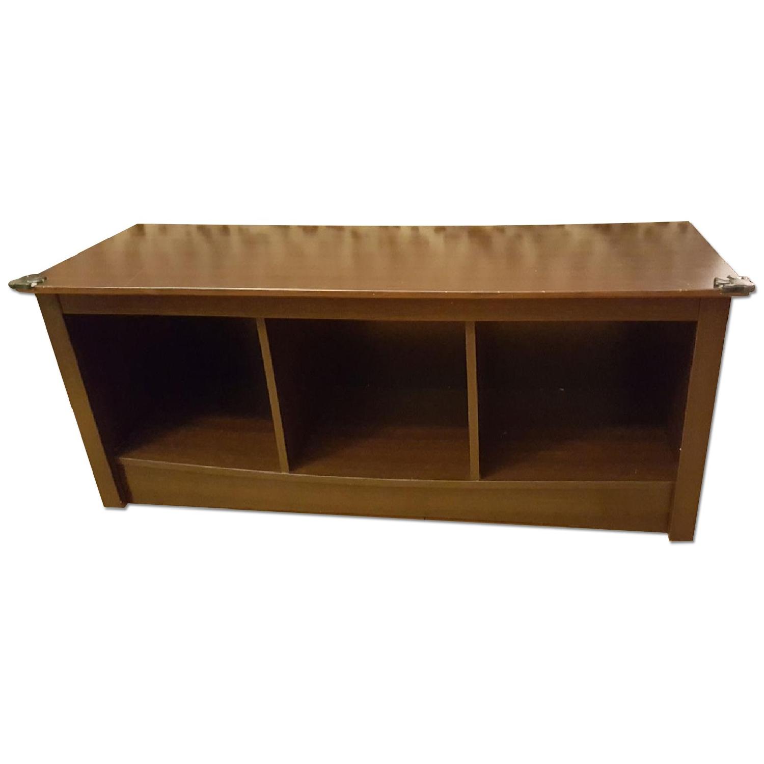 Wood Bed End Bench - image-0