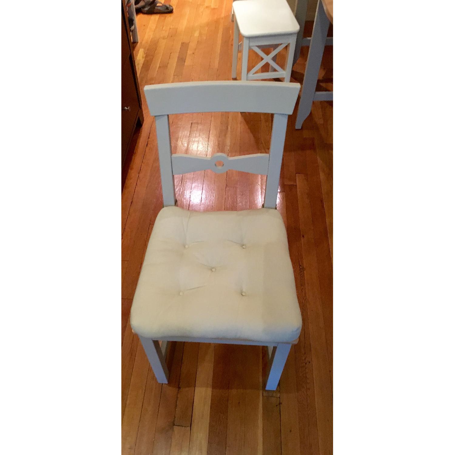 Ikea Expandable Dining Table w/ 2 Chairs & 2 Stools - image-6