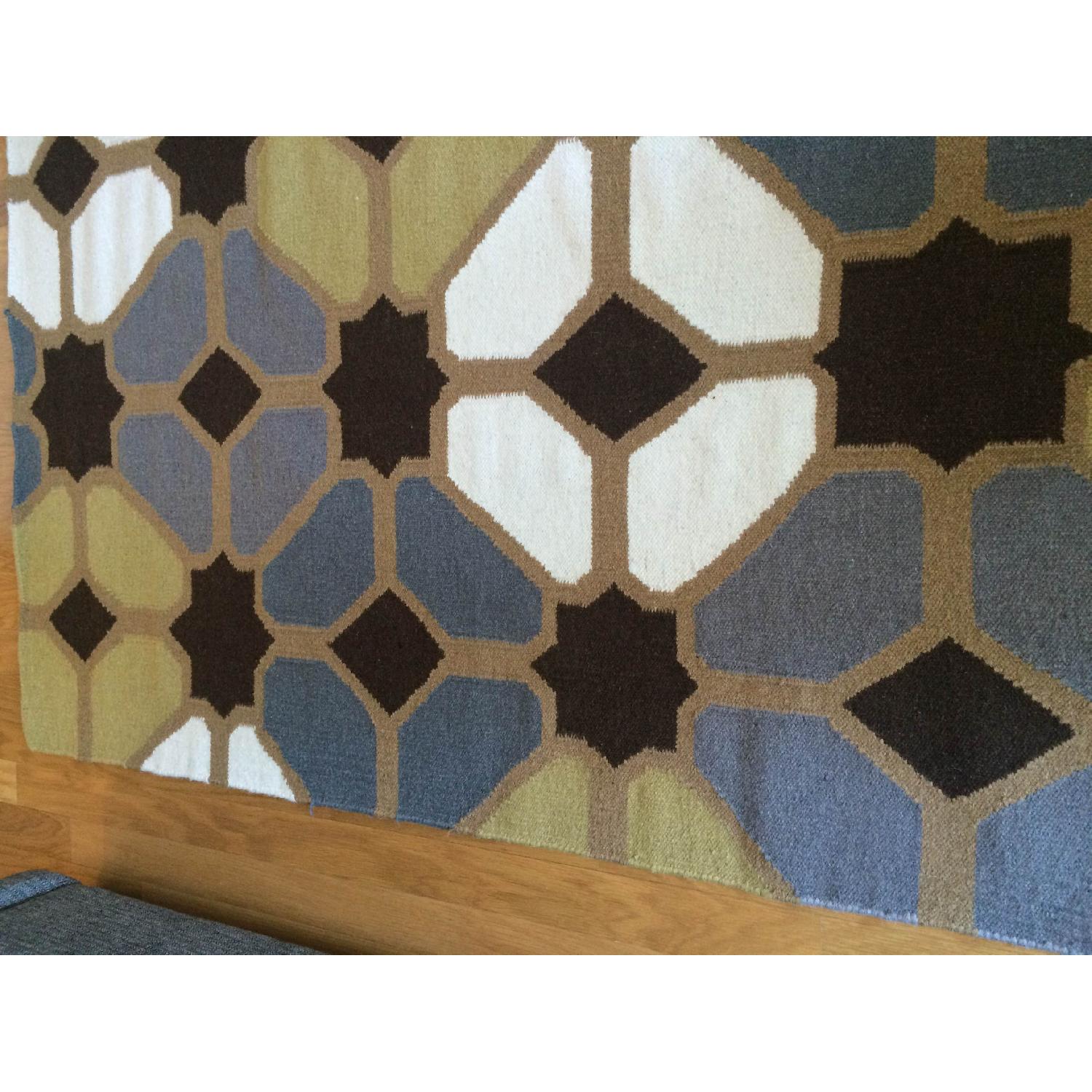 Gold Surya Frontier Wool Rug - image-7