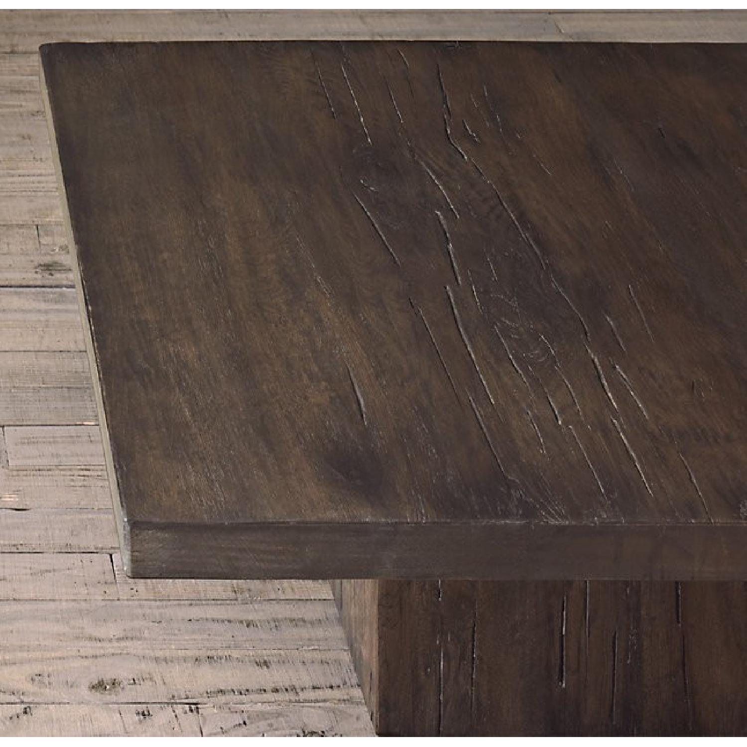 Restoration Hardware Reclaimed Wood Coffee Table - image-2