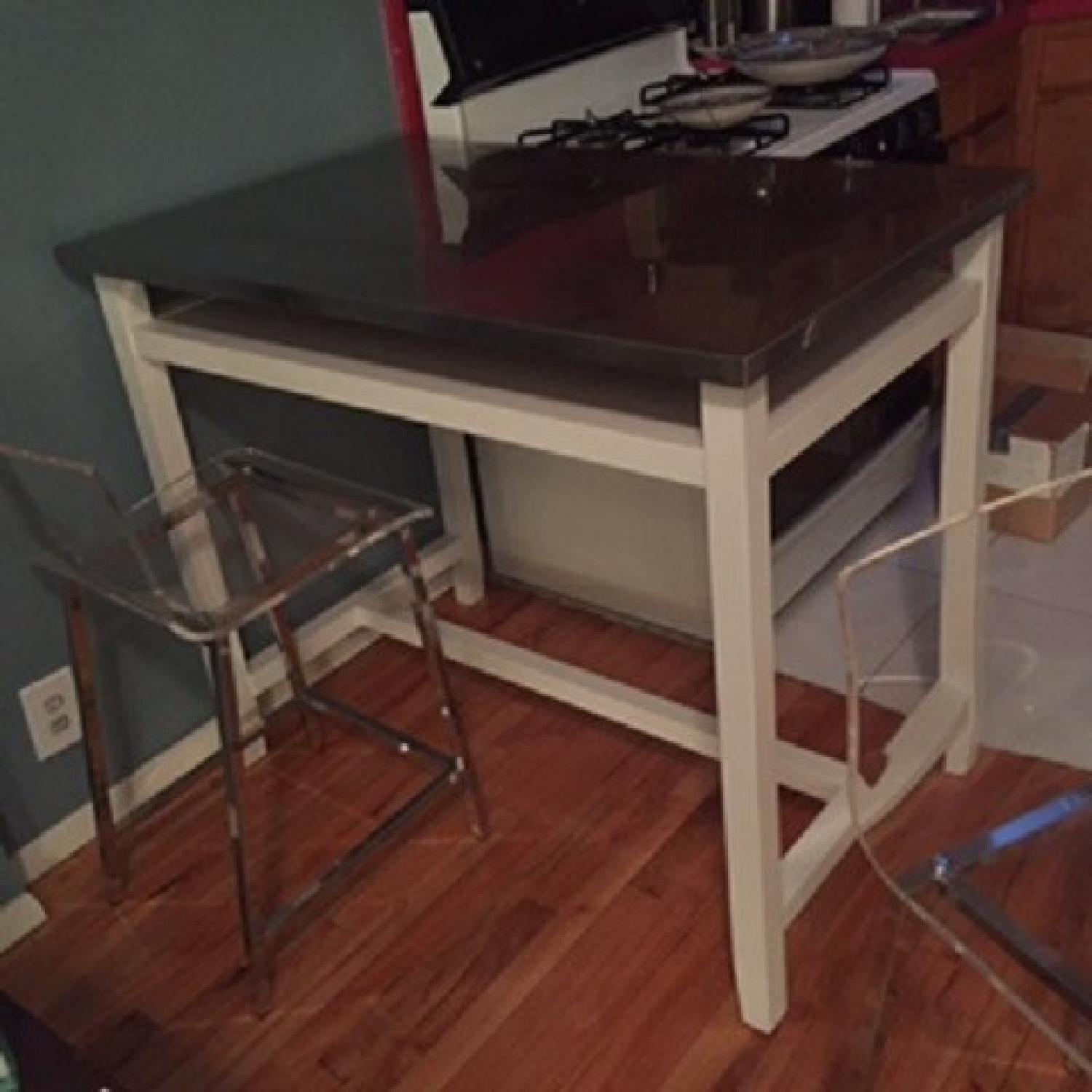 Counter Top Table w/ 2 Chairs - image-2