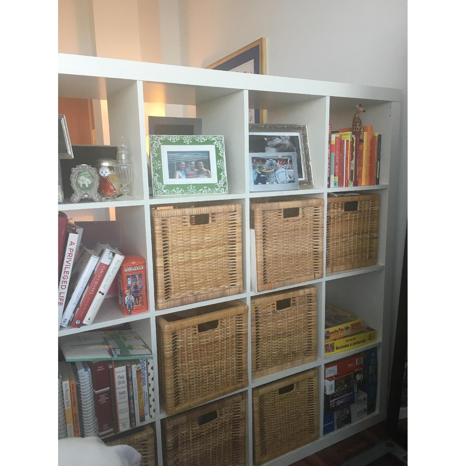 Ikea Kallax Shelving Unit in White - image-1