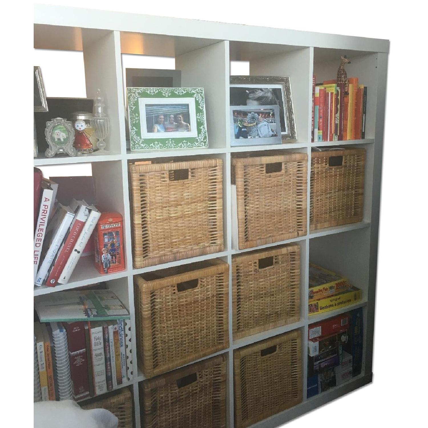 Ikea Kallax Shelving Unit in White - image-0