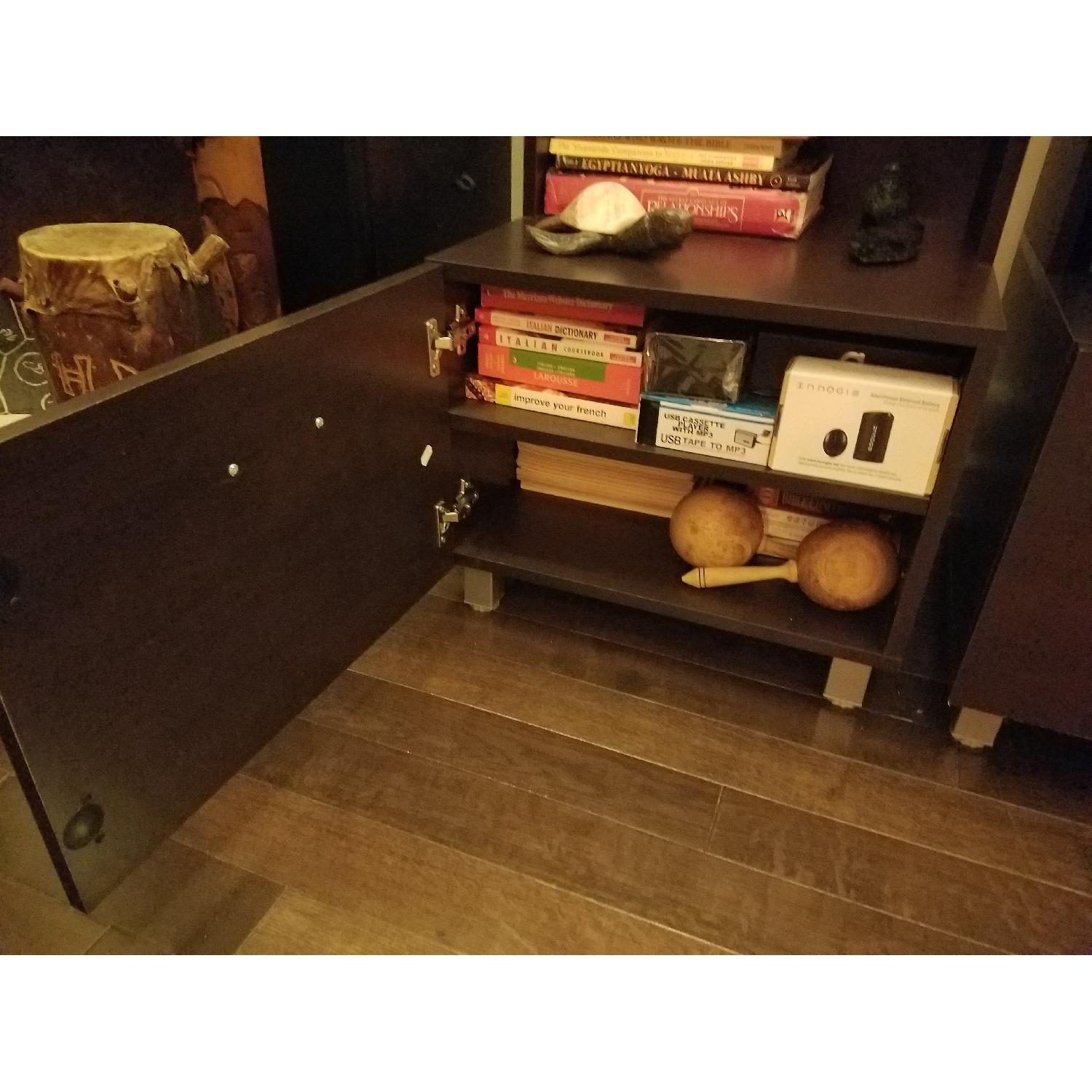 Nexera TV Stand/Media Console w/ Media Storage Tower - image-3