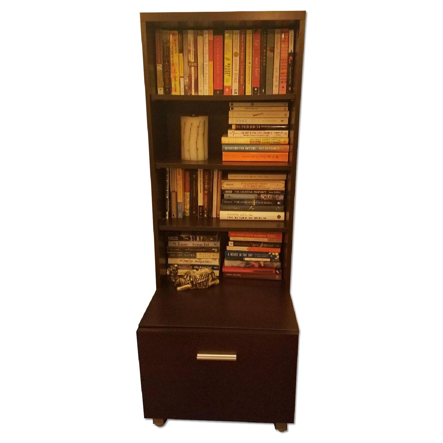 Nexera TV Stand/Media Console w/ Media Storage Tower - image-7