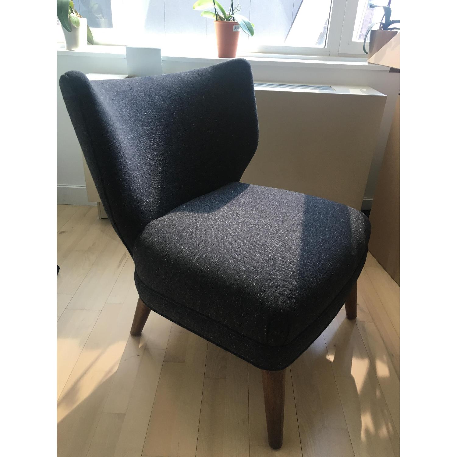 West Elm Retro Wing chair - image-3