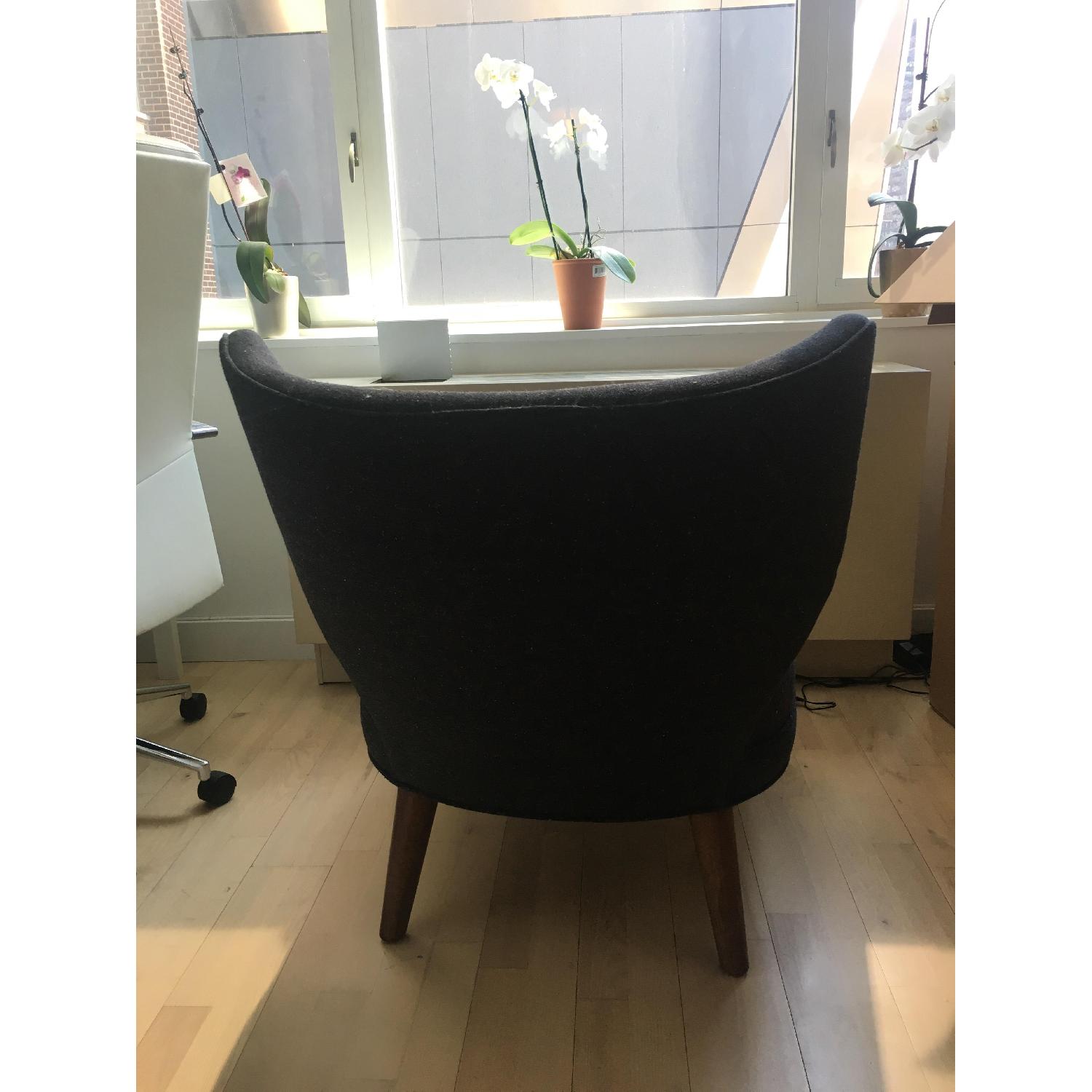 West Elm Retro Wing chair - image-4