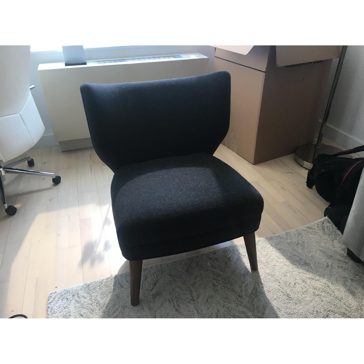 West Elm Retro Wing chair - image-5